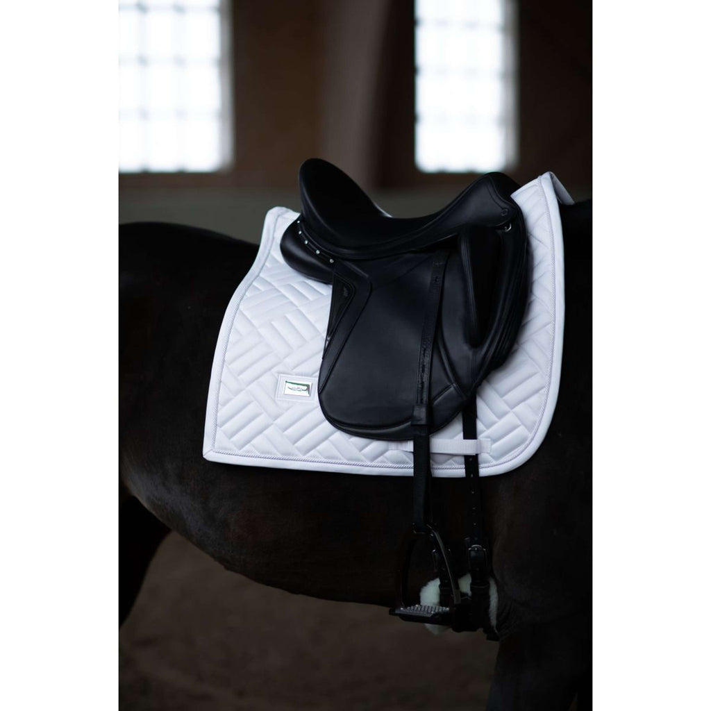 Equestrian Stockholm Sottosella Modern Dressage White Silver