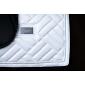 Equestrian Stockholm Sottosella Modern Dressage White Silver