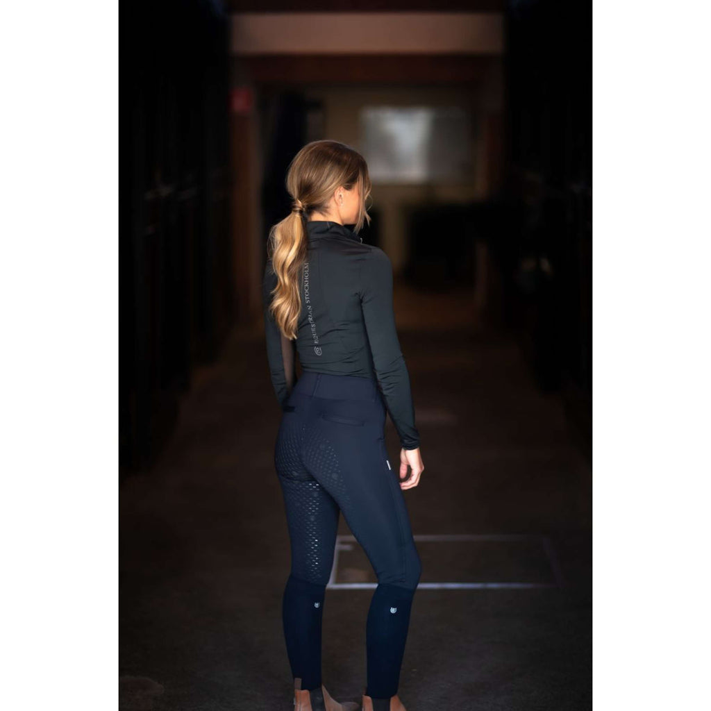 Equestrian Stockholm Maglietta Air Breeze Sun Edizione nera