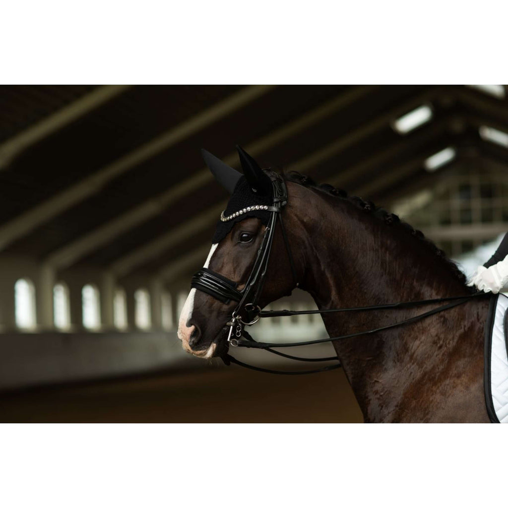 Equestrian Stockholm Cuffietta Padded Clean Black