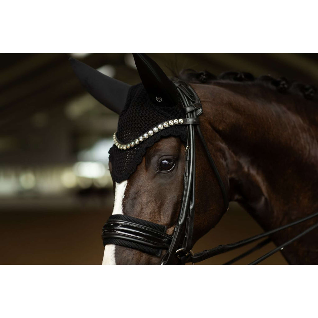 Equestrian Stockholm Cuffietta Padded Clean Black