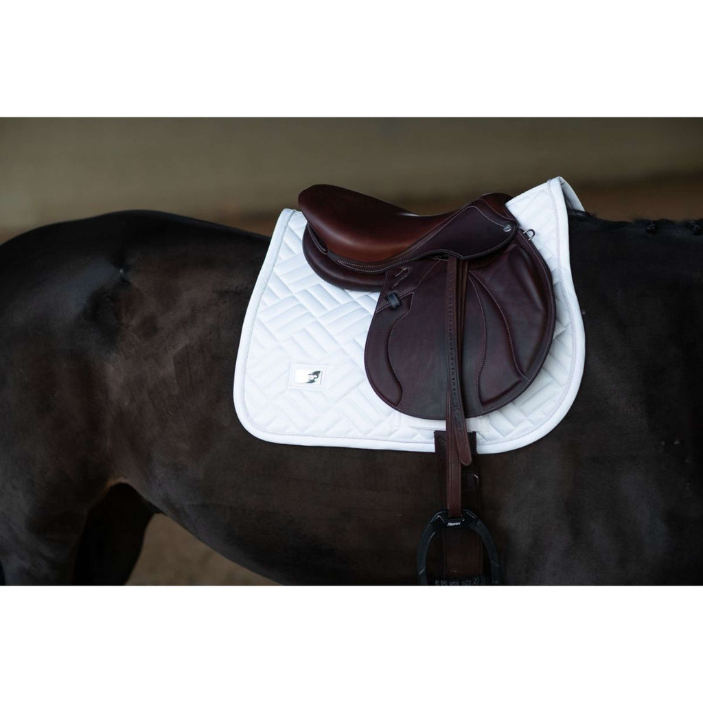 Equestrian Stockholm Sottosella Modern Saltando White Silver