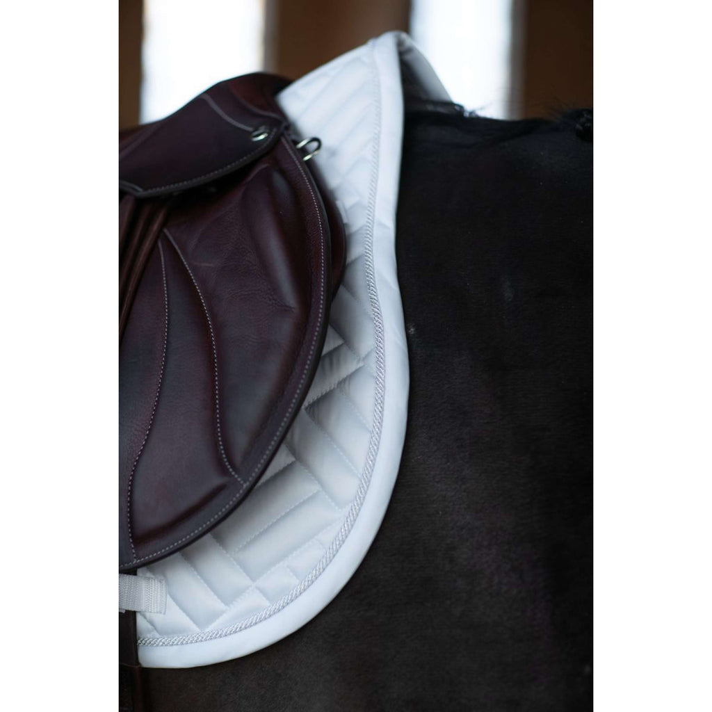 Equestrian Stockholm Sottosella Modern Saltando White Silver