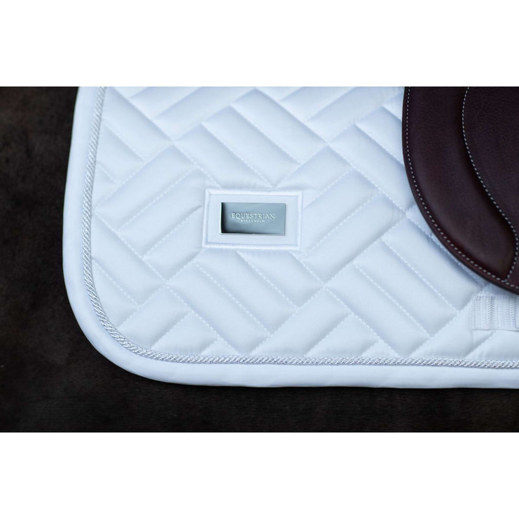Equestrian Stockholm Sottosella Modern Saltando White Silver