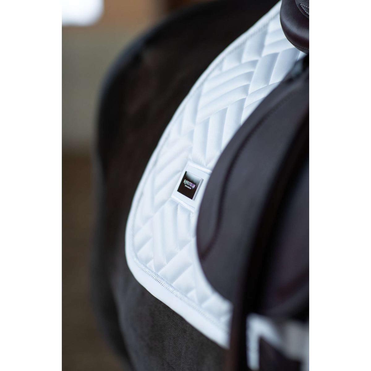 Equestrian Stockholm Sottosella Modern Springen White Silver