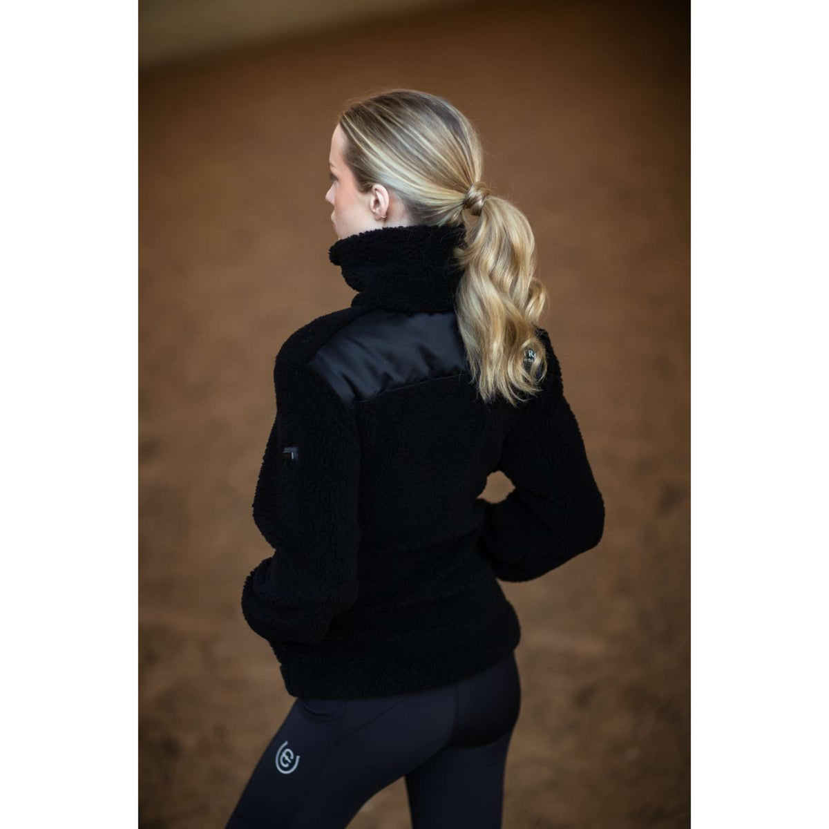 Equestrian Stockholm Jack Teddy Fleece Nero