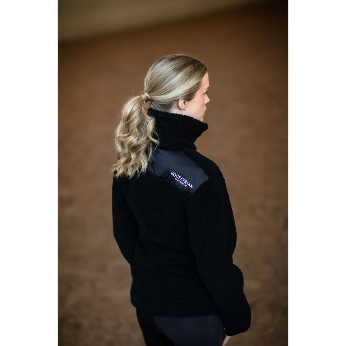 Equestrian Stockholm Jack Teddy Fleece Nero