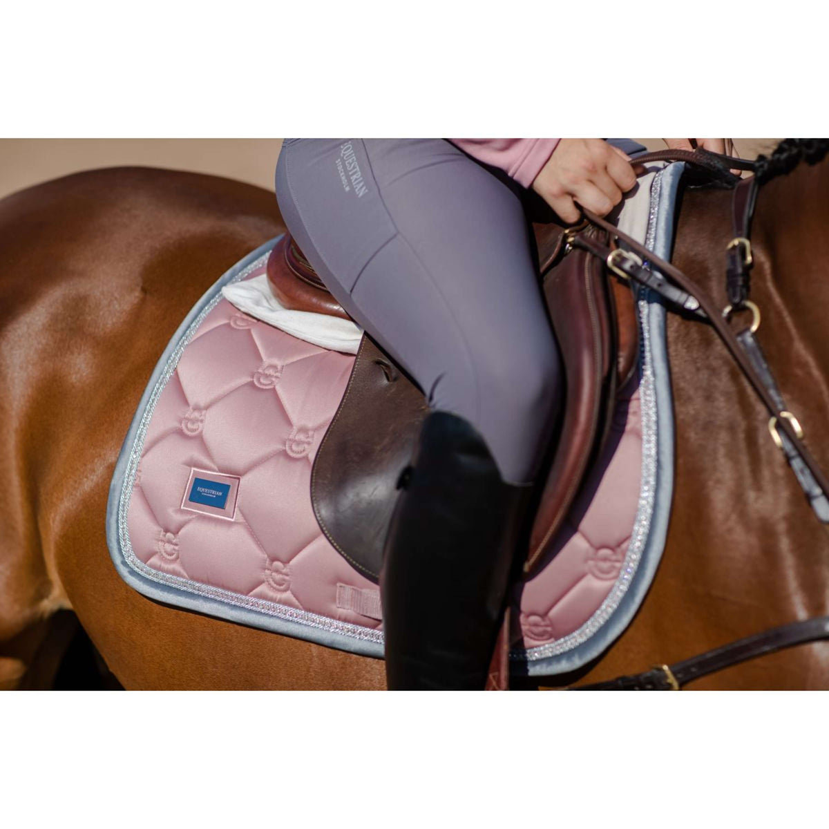 Equestrian Stockholm Sottosella Springen Pink Pearl