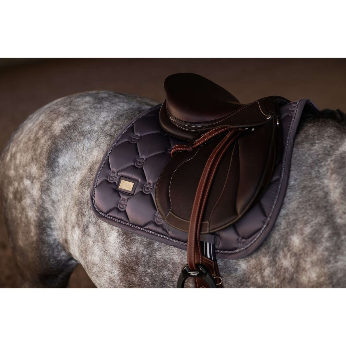 Equestrian Stockholm Sottosella saltando Dark Violet
