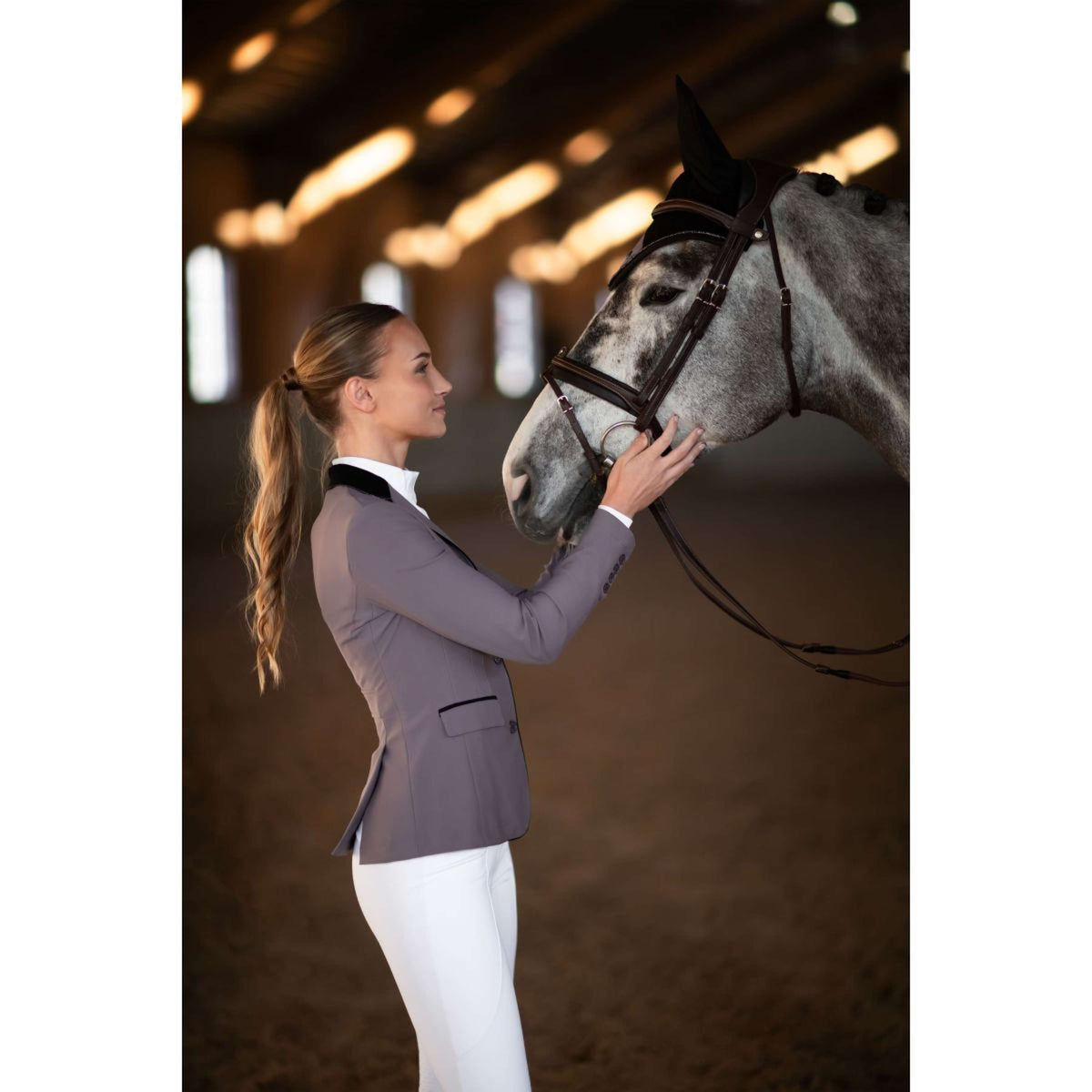 Equestrian Stockholm Giacca da Competizione Classic Dark Violet