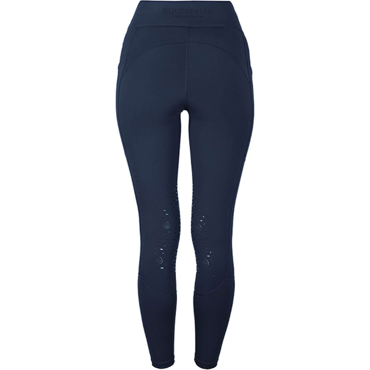 Equestrian Stockholm Leggings da Equitazione Movement Jump All Navy