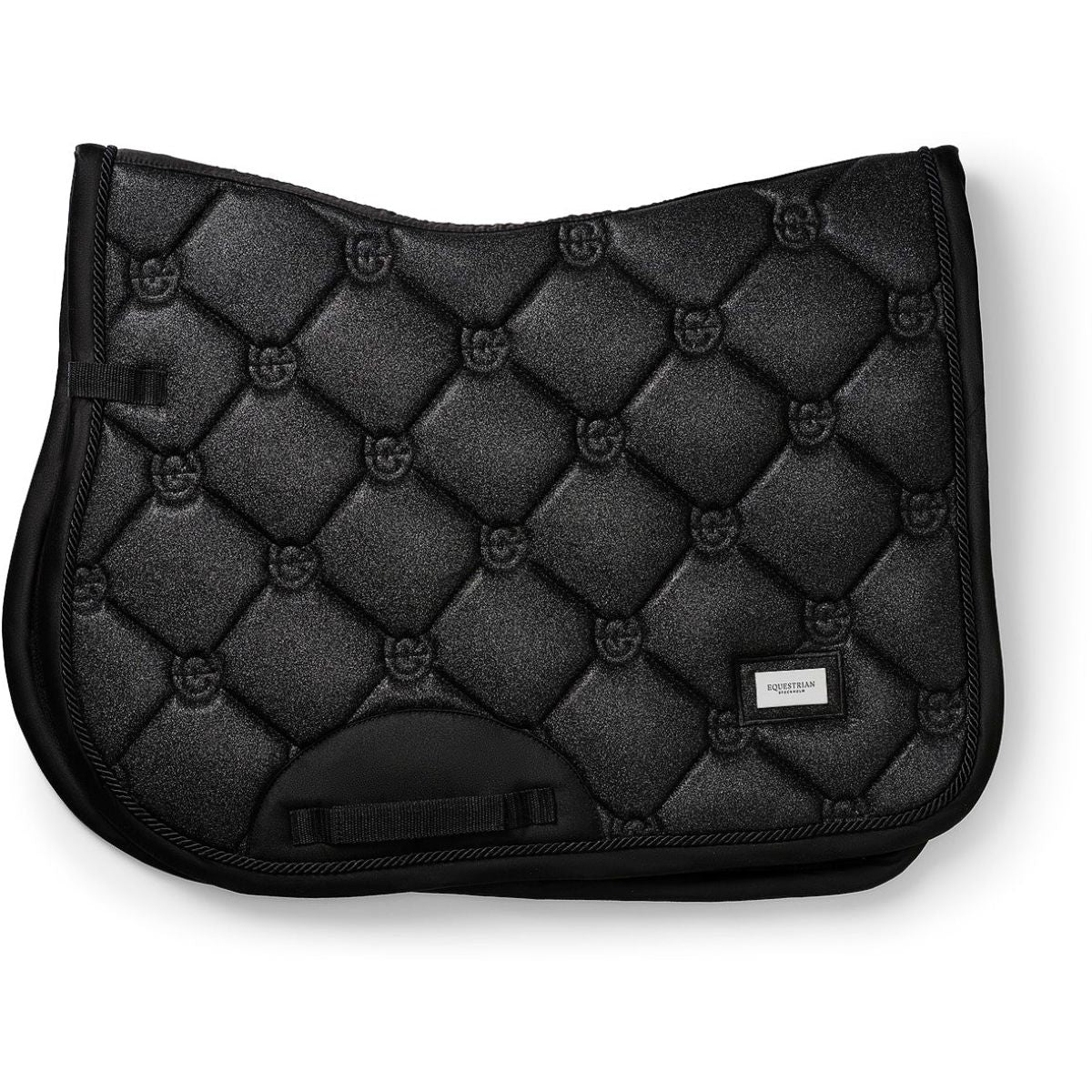 Equestrian Stockholm Sottosella saltando All Black Glimmer