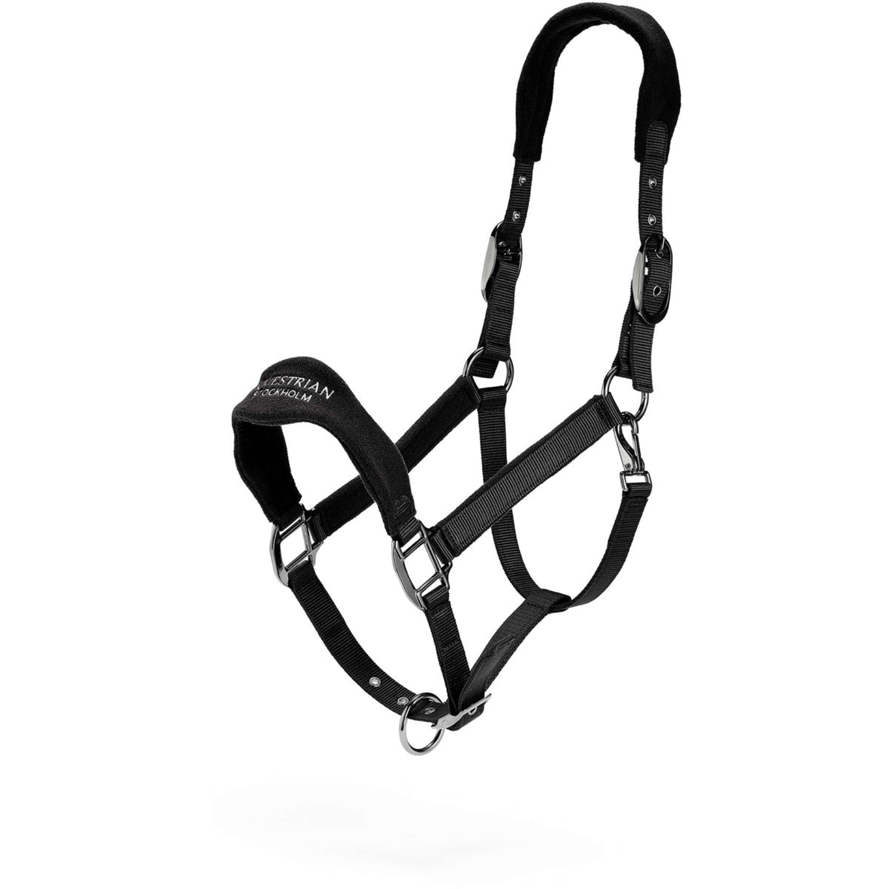 Equestrian Stockholm Cavezza Anatomic Fleece Nero