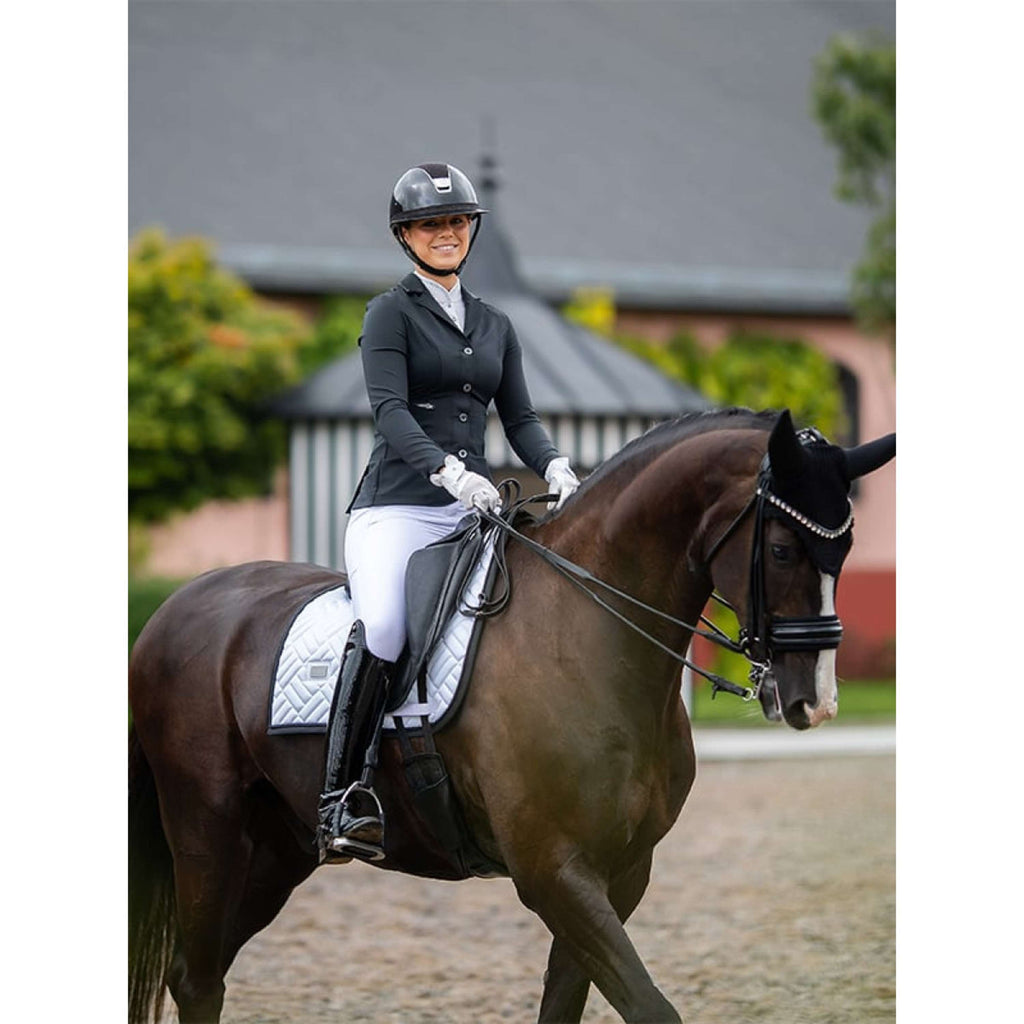 Equestrian Stockholm Sottosella Modern Dressage Bianco/Nero