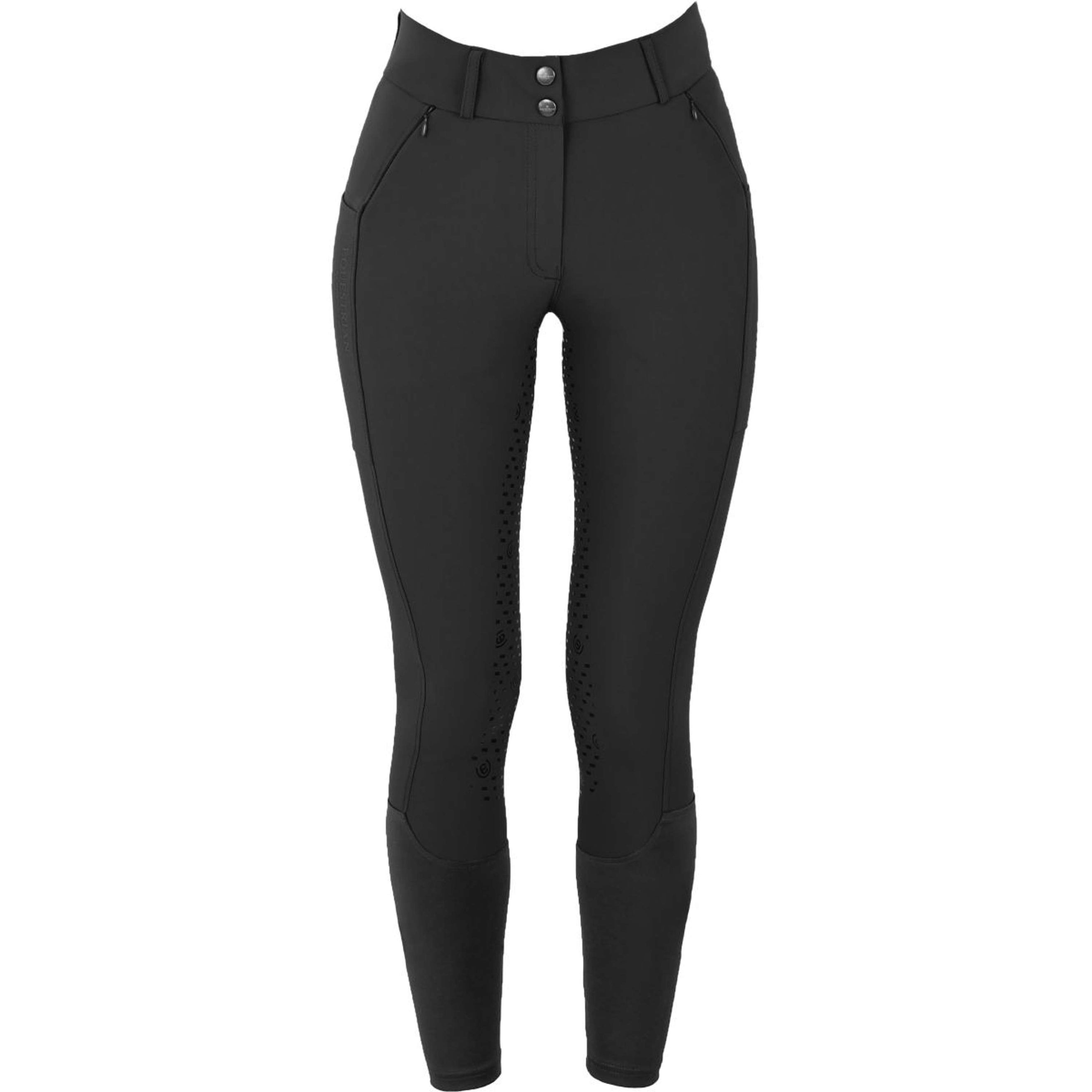 Equestrian Stockholm Pantaloni da Equitazione Elite Dressage Nero Equestrian Stockholm Pantaloni da Equitazione Elite Dressage Nero
