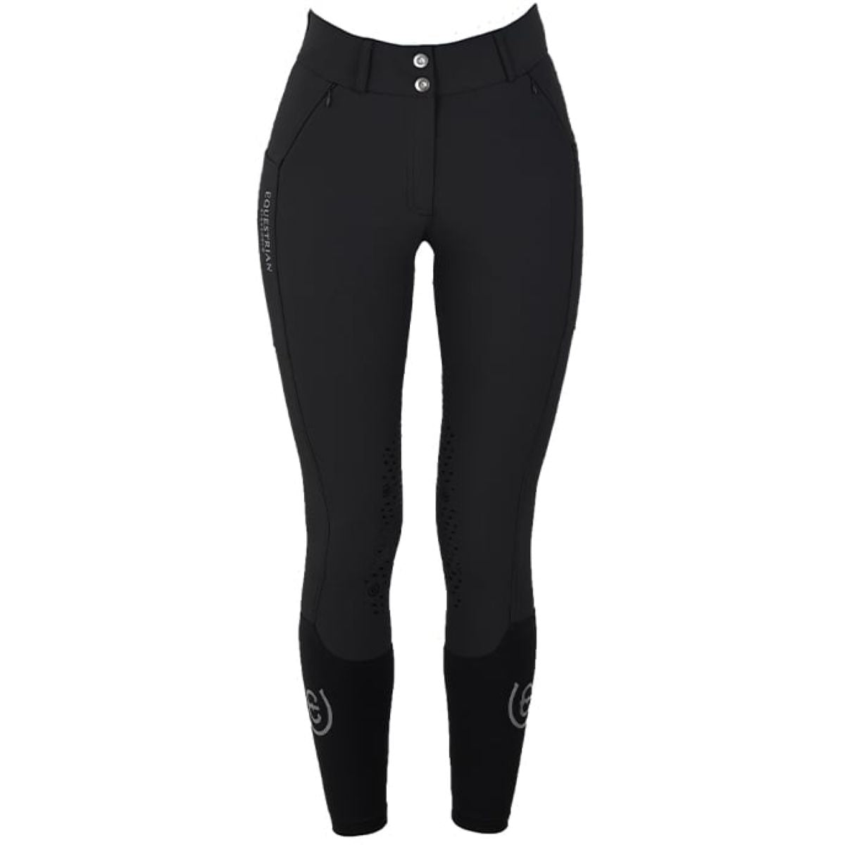 Equestrian Stockholm Pantaloni da Equitazione Elite Jump Nero
