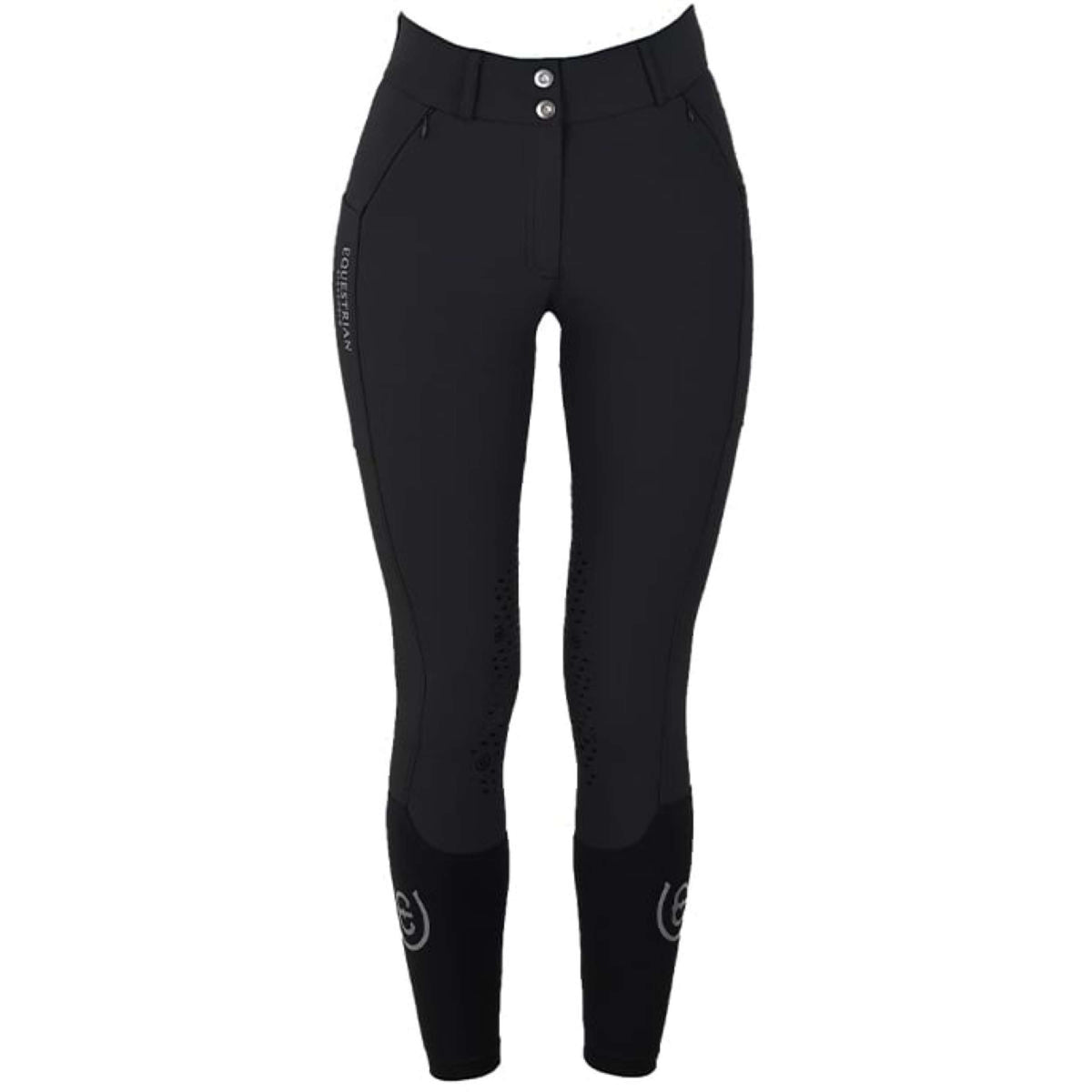 Equestrian Stockholm Pantaloni da Equitazione Elite Jump Nero