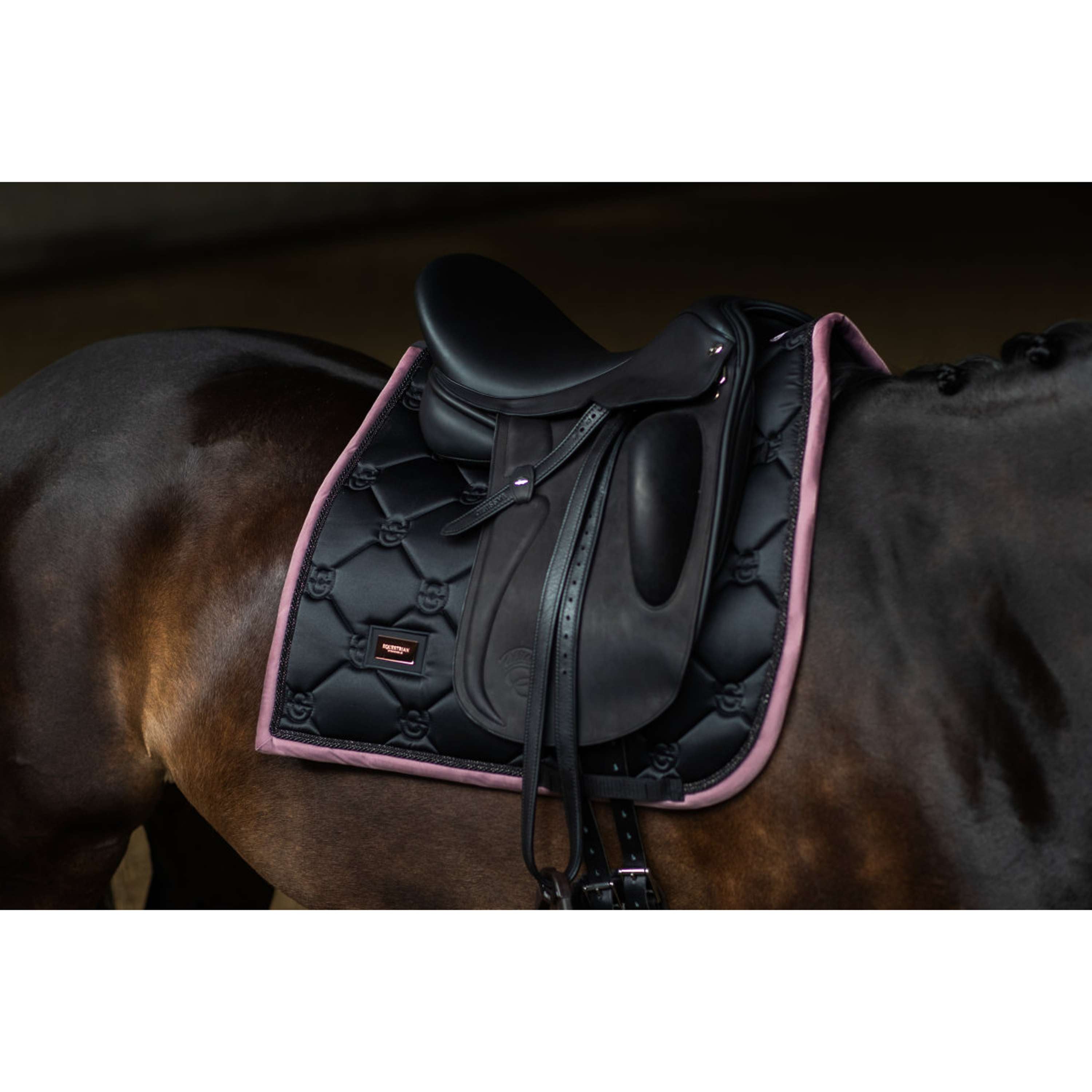 Equestrian Stockholm Sottosella Dressage Nero/Blush