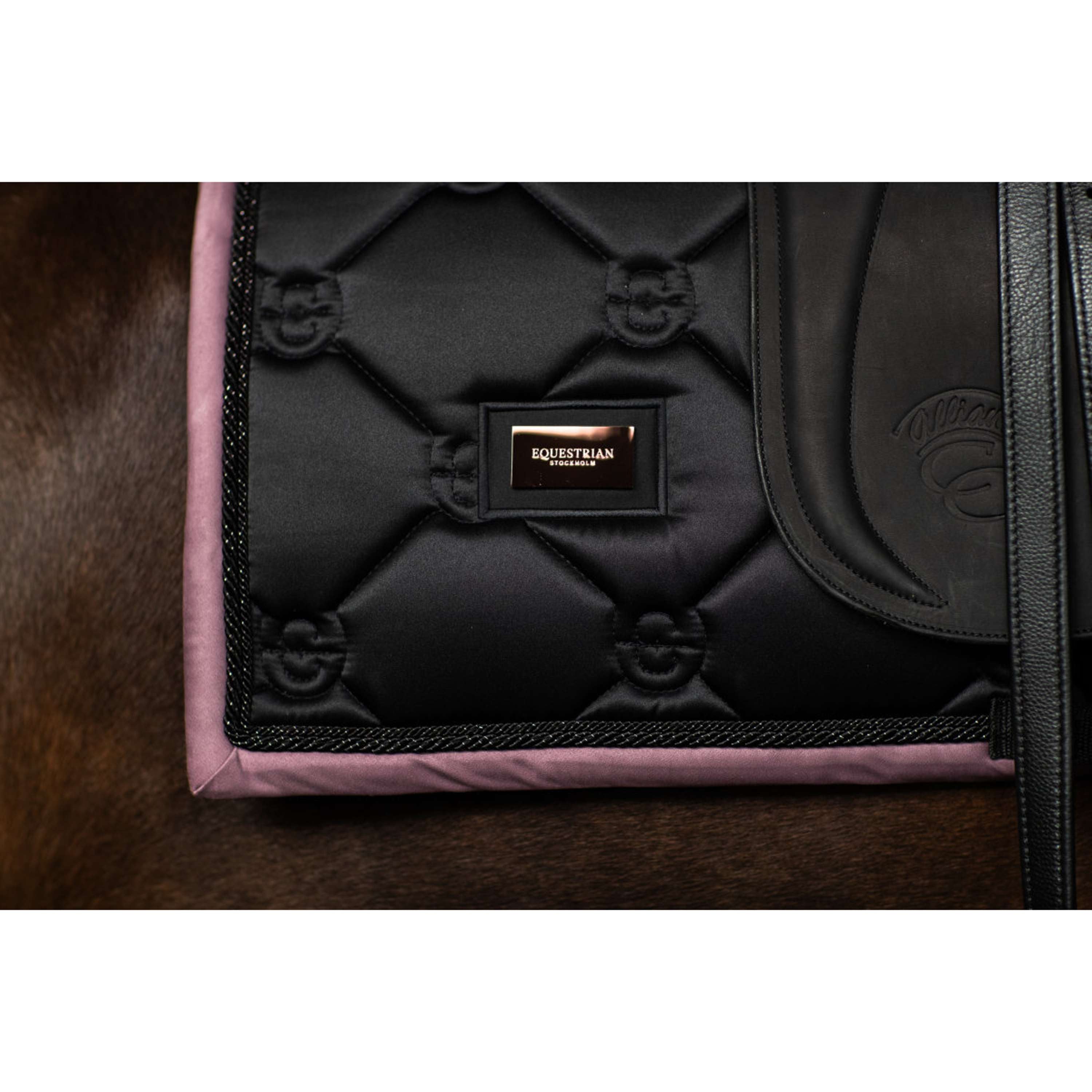 Equestrian Stockholm Sottosella Dressage Nero/Blush