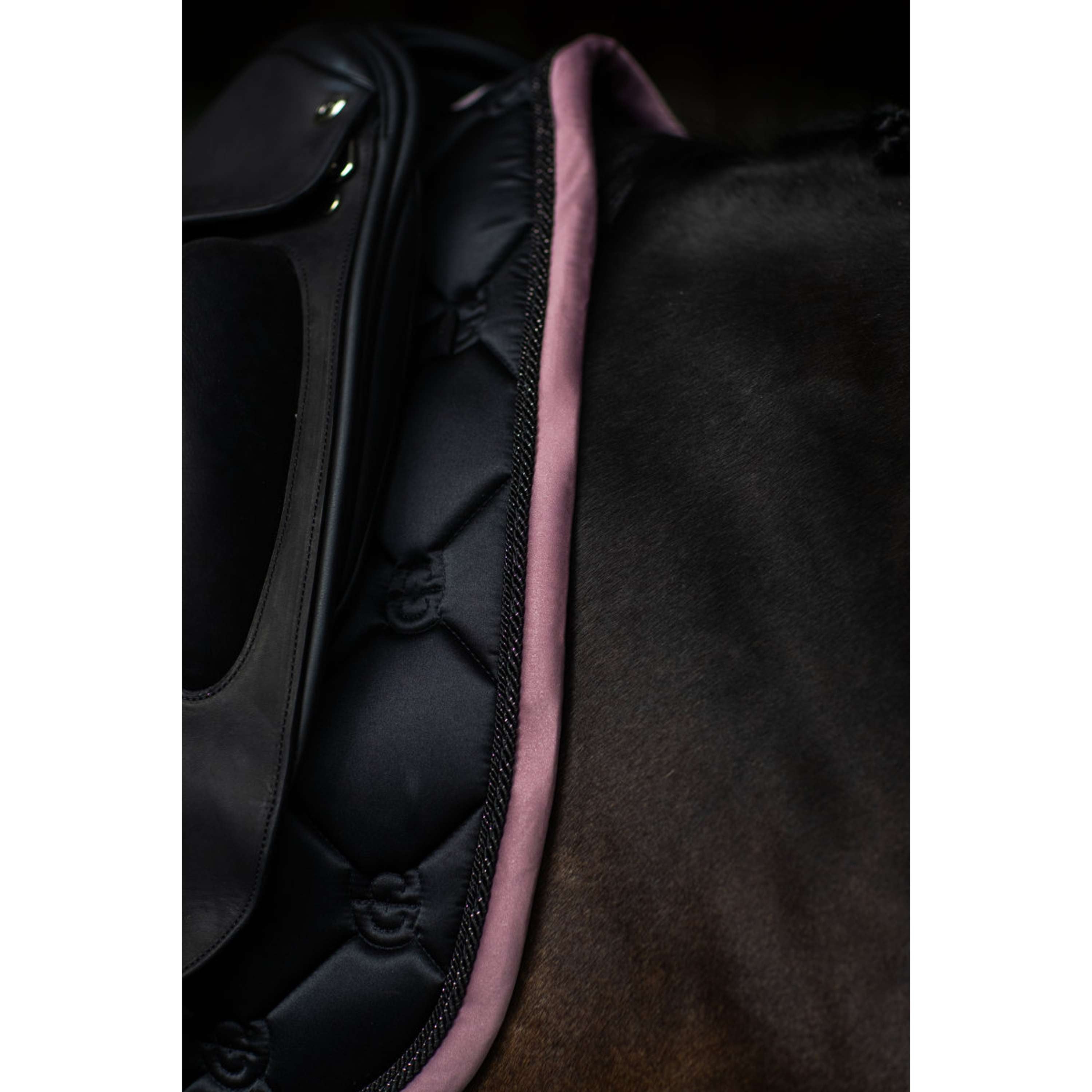 Equestrian Stockholm Sottosella Dressage Nero/Blush