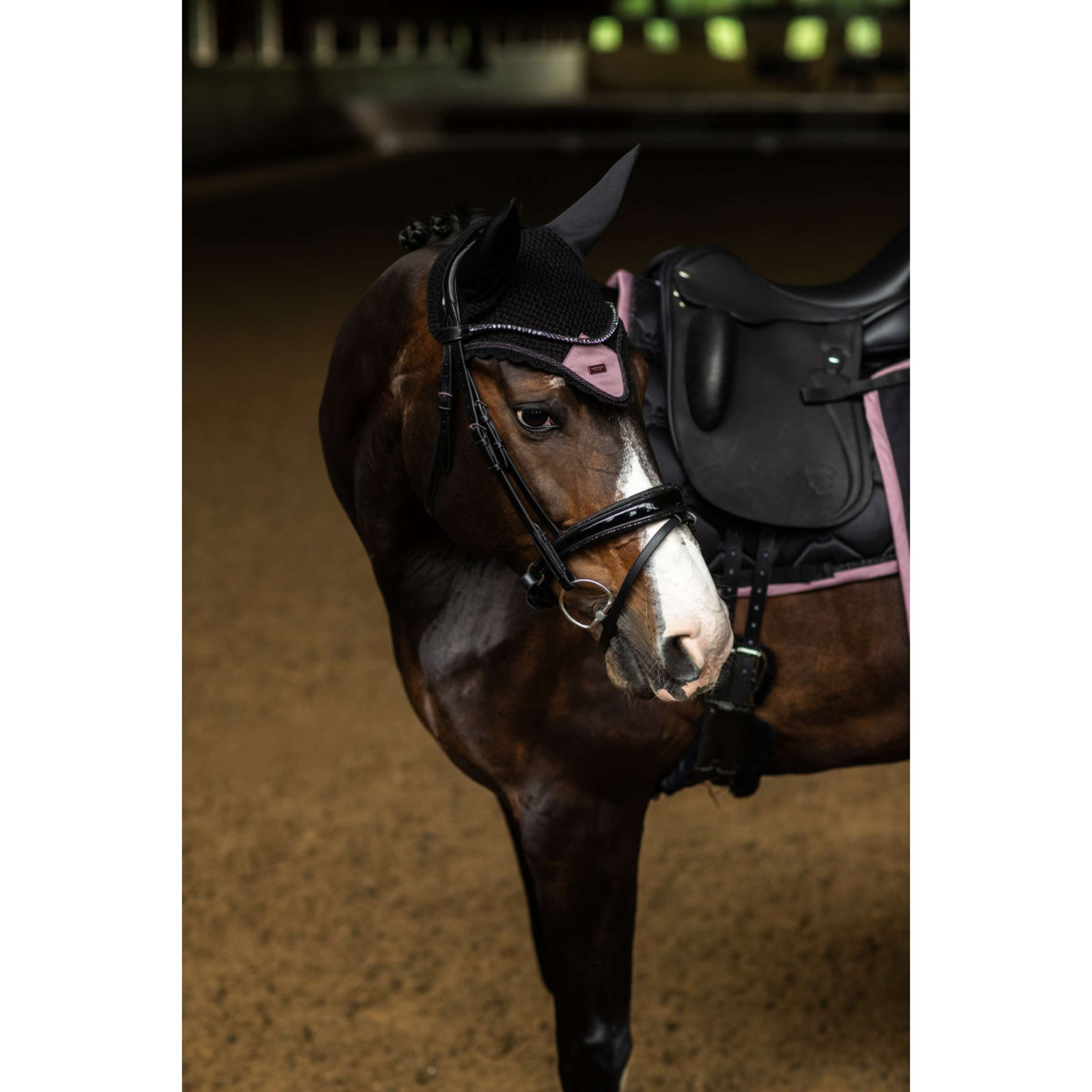 Equestrian Stockholm Cuffietta Nero/Blush