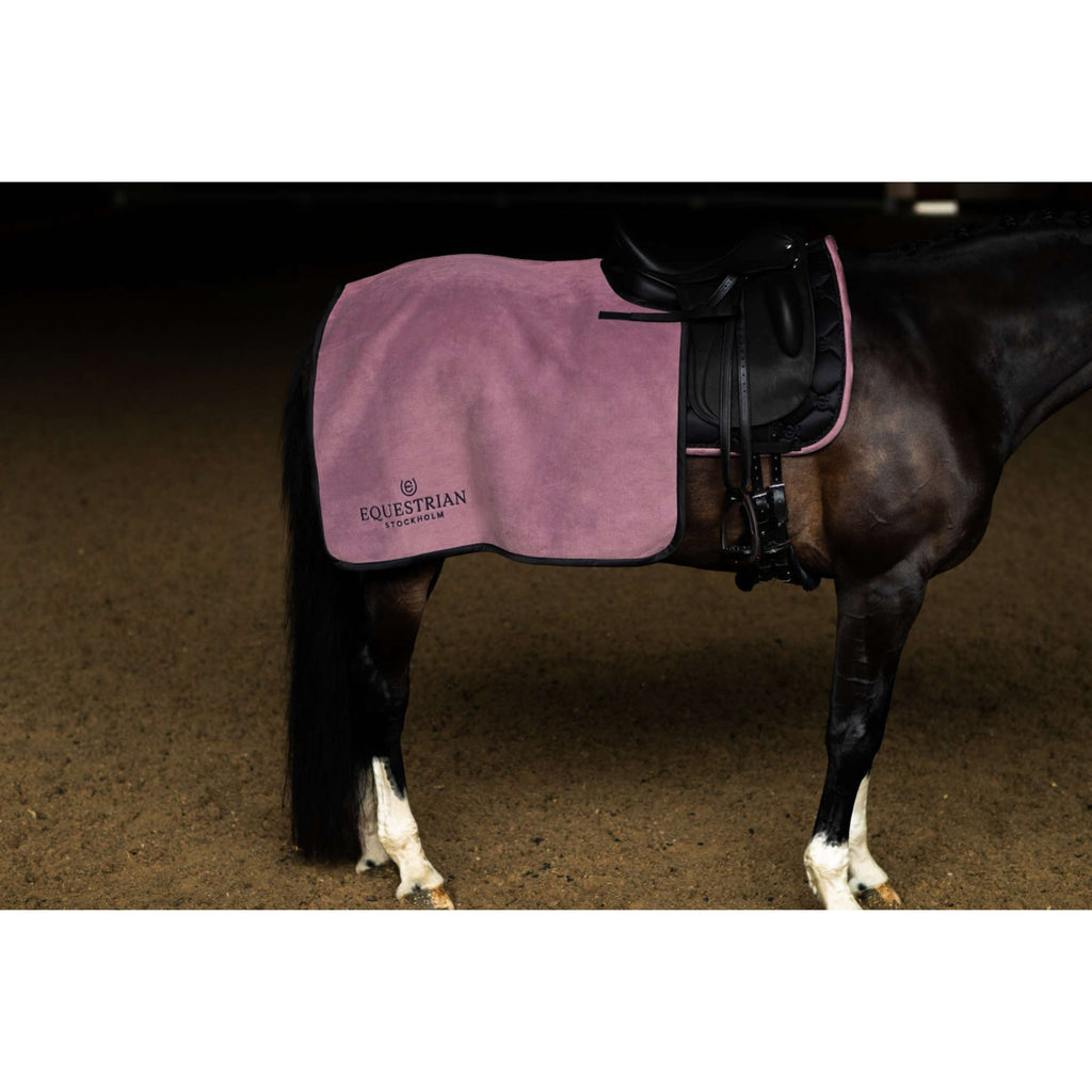 Equestrian Stockholm Quarter Sheet Heavy Fleece Blush