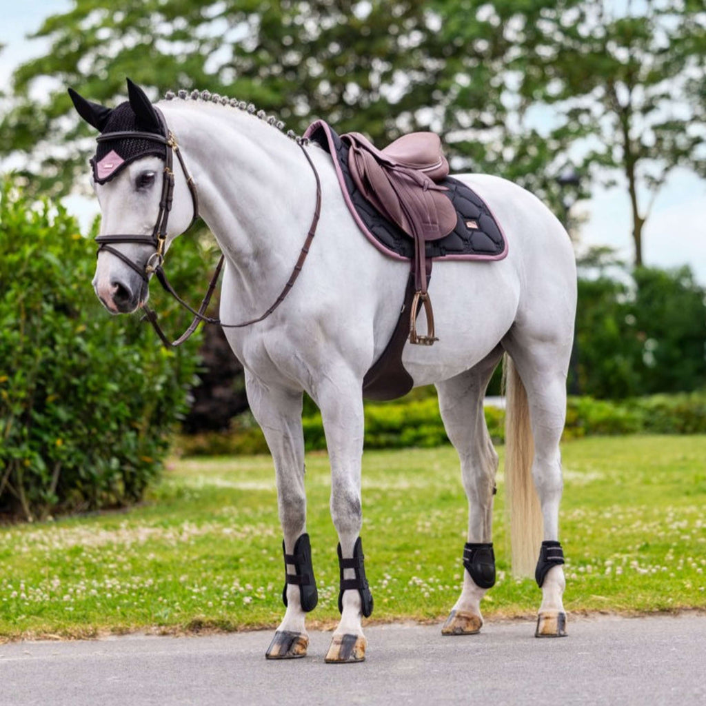 Equestrian Stockholm Sottosella Saltando Nero/Blush