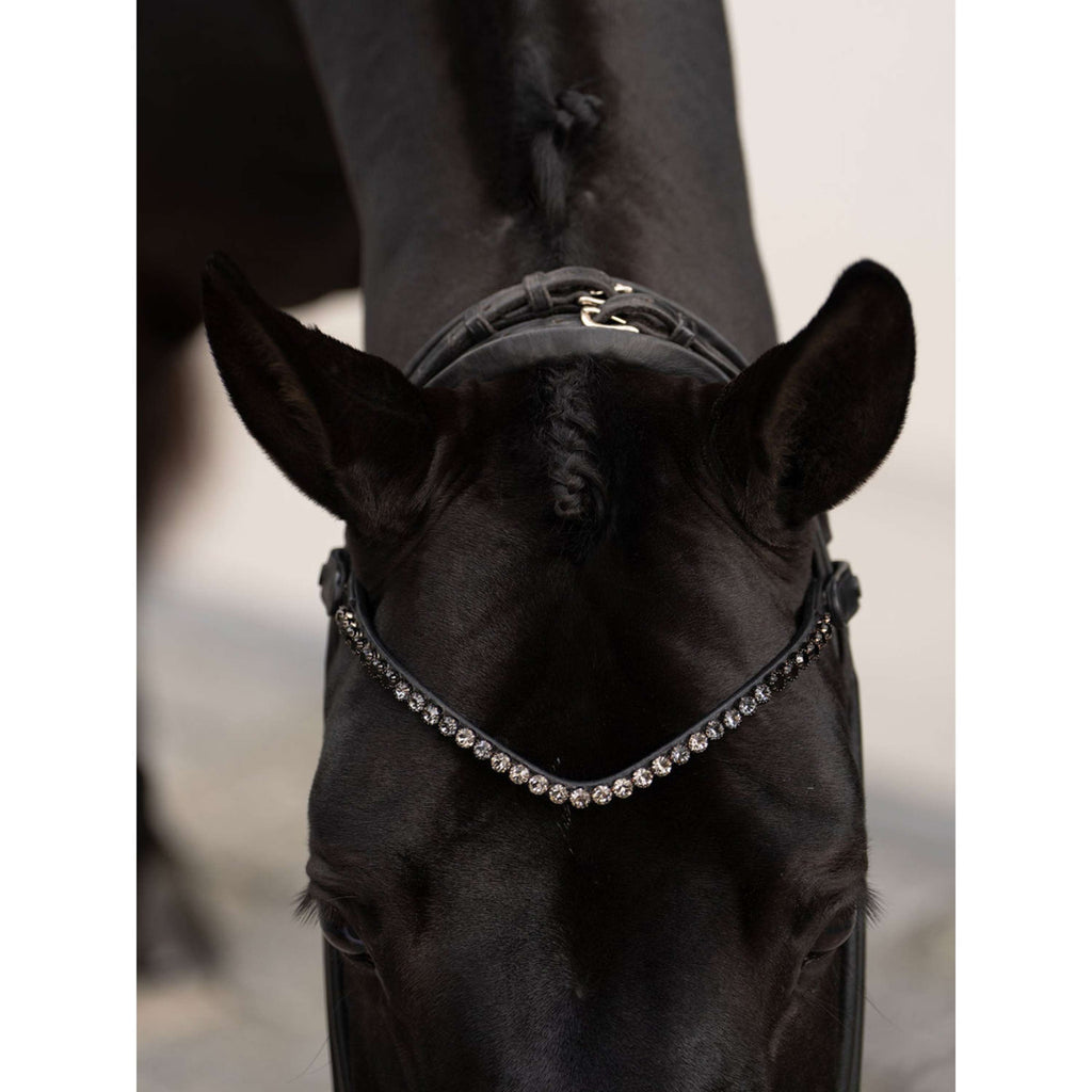 Equestrian Stockholm Frontalino Faded 8mm Nero