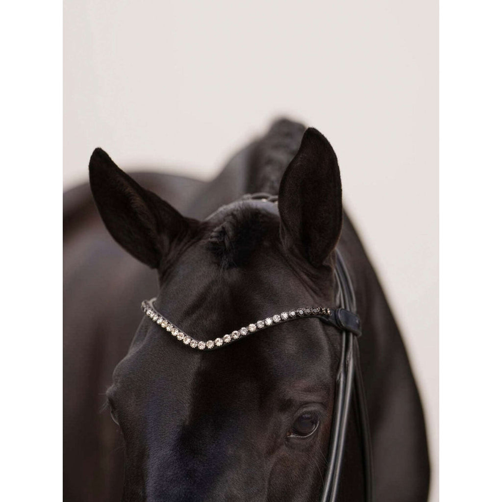 Equestrian Stockholm Frontalino Faded 8mm Nero