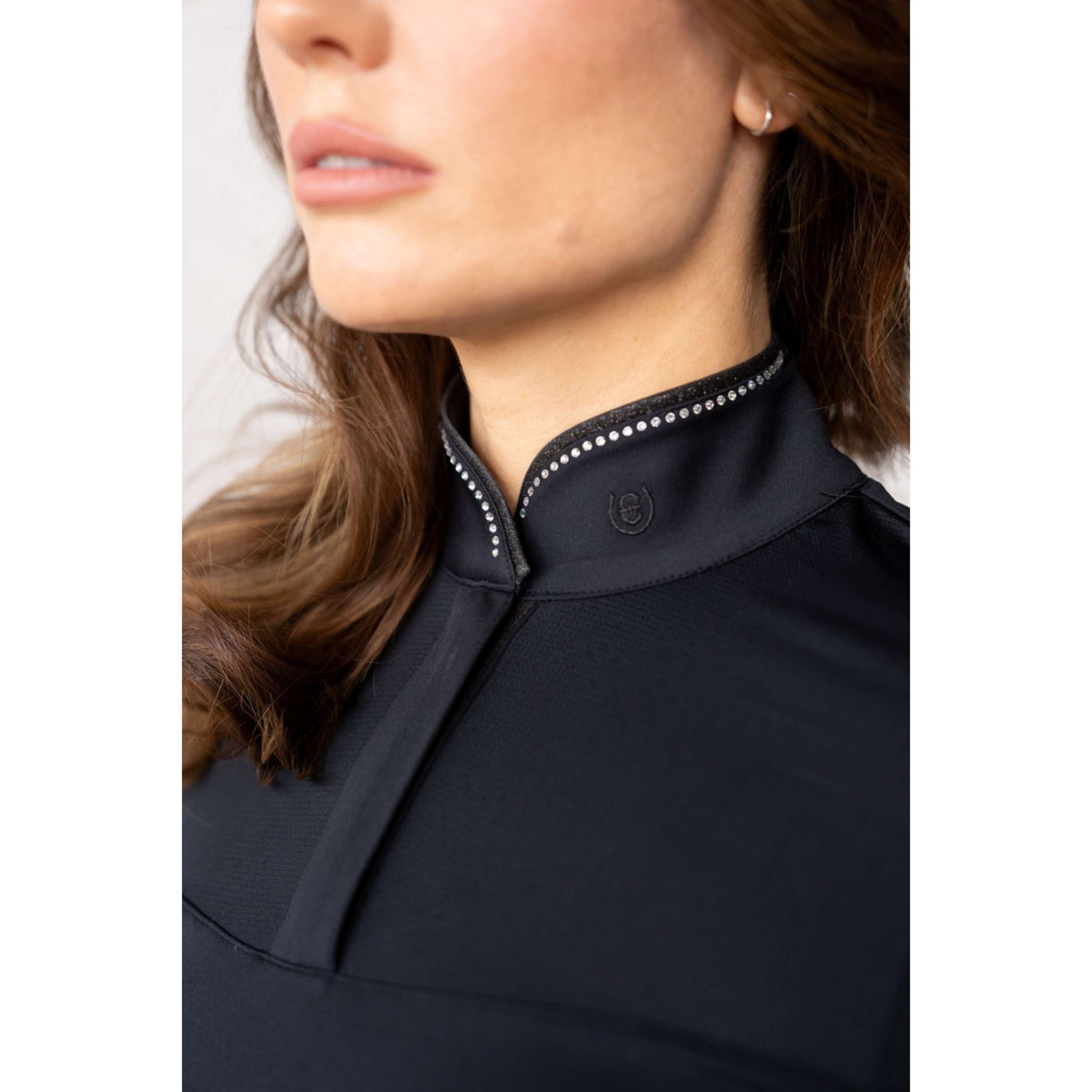 Equestrian Stockholm Maglia Revenew Black Glimmer