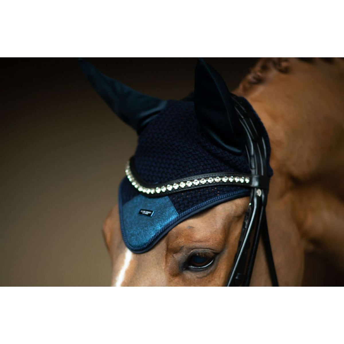 Equestrian Stockholm Cuffietta Blue Meadow Glimmer