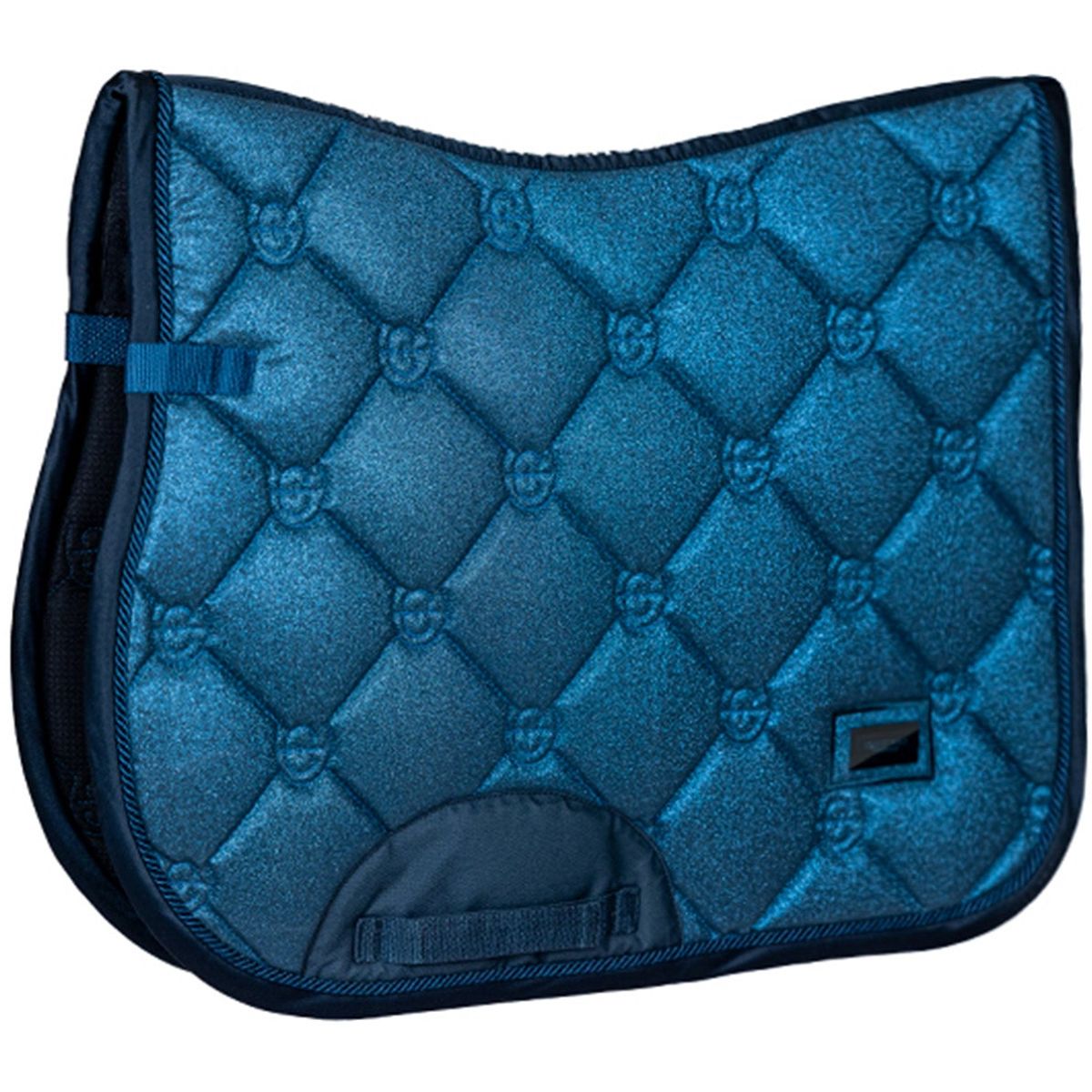 Equestrian Stockholm Sottosella saltando Blue Meadow Glimmer