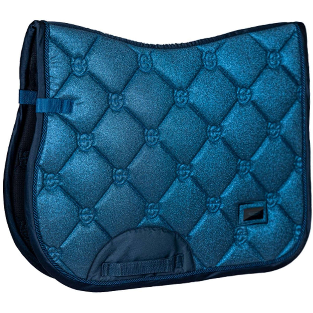 Equestrian Stockholm Sottosella saltando Blue Meadow Glimmer