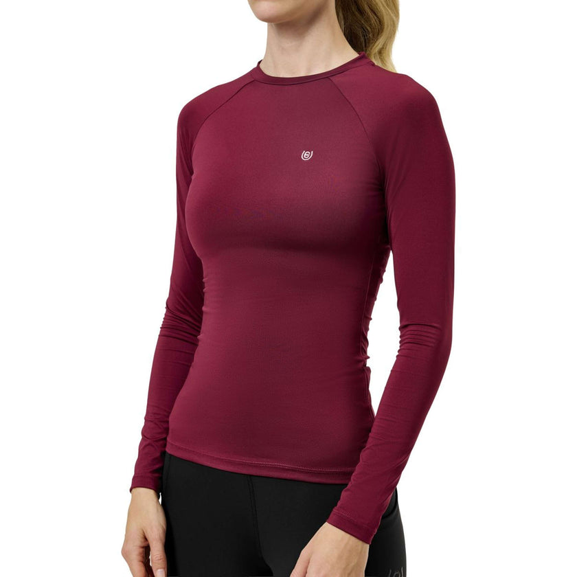 Equestrian Stockholm Maglietta Dynamic Bordeaux