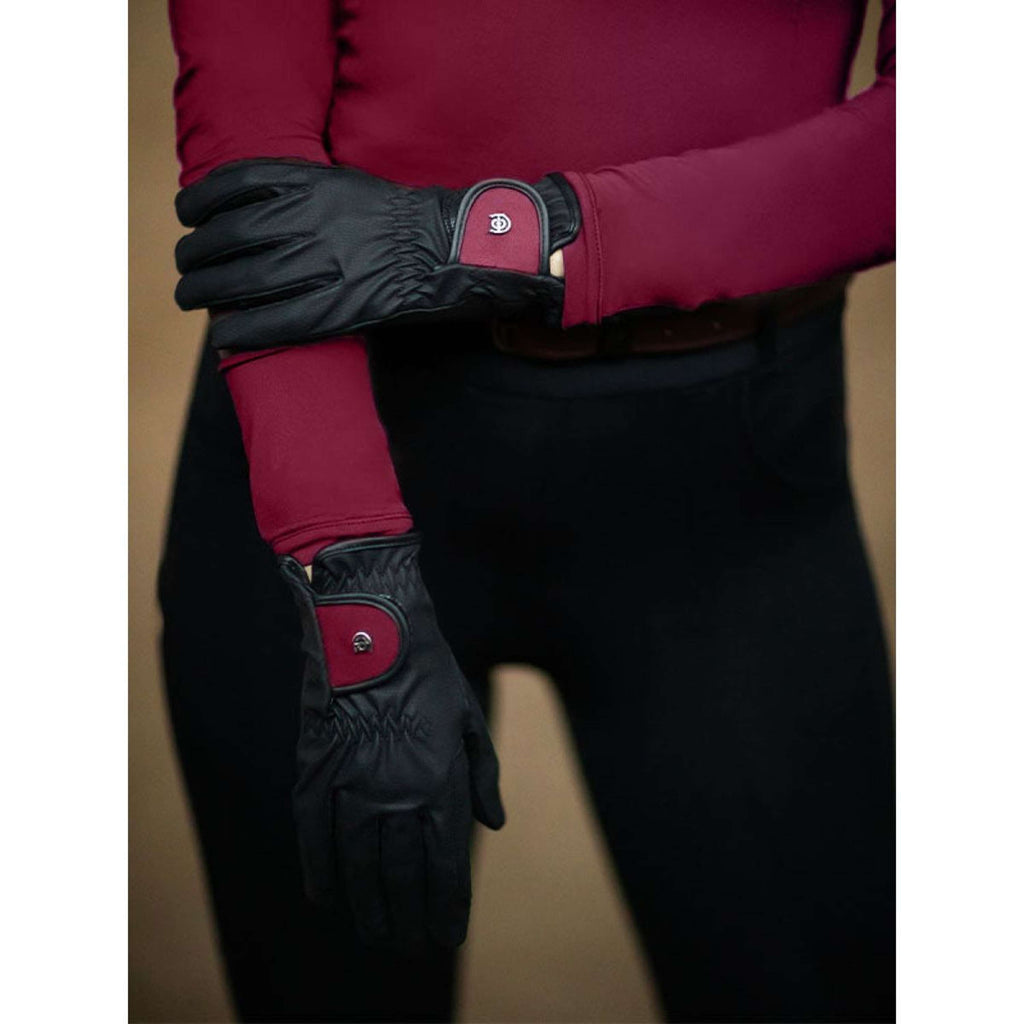 Equestrian Stockholm Guanti da Equitazione Motion Bordeaux