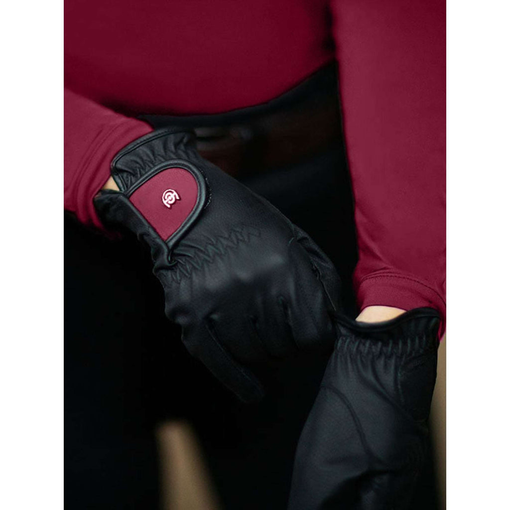 Equestrian Stockholm Guanti da Equitazione Motion Bordeaux