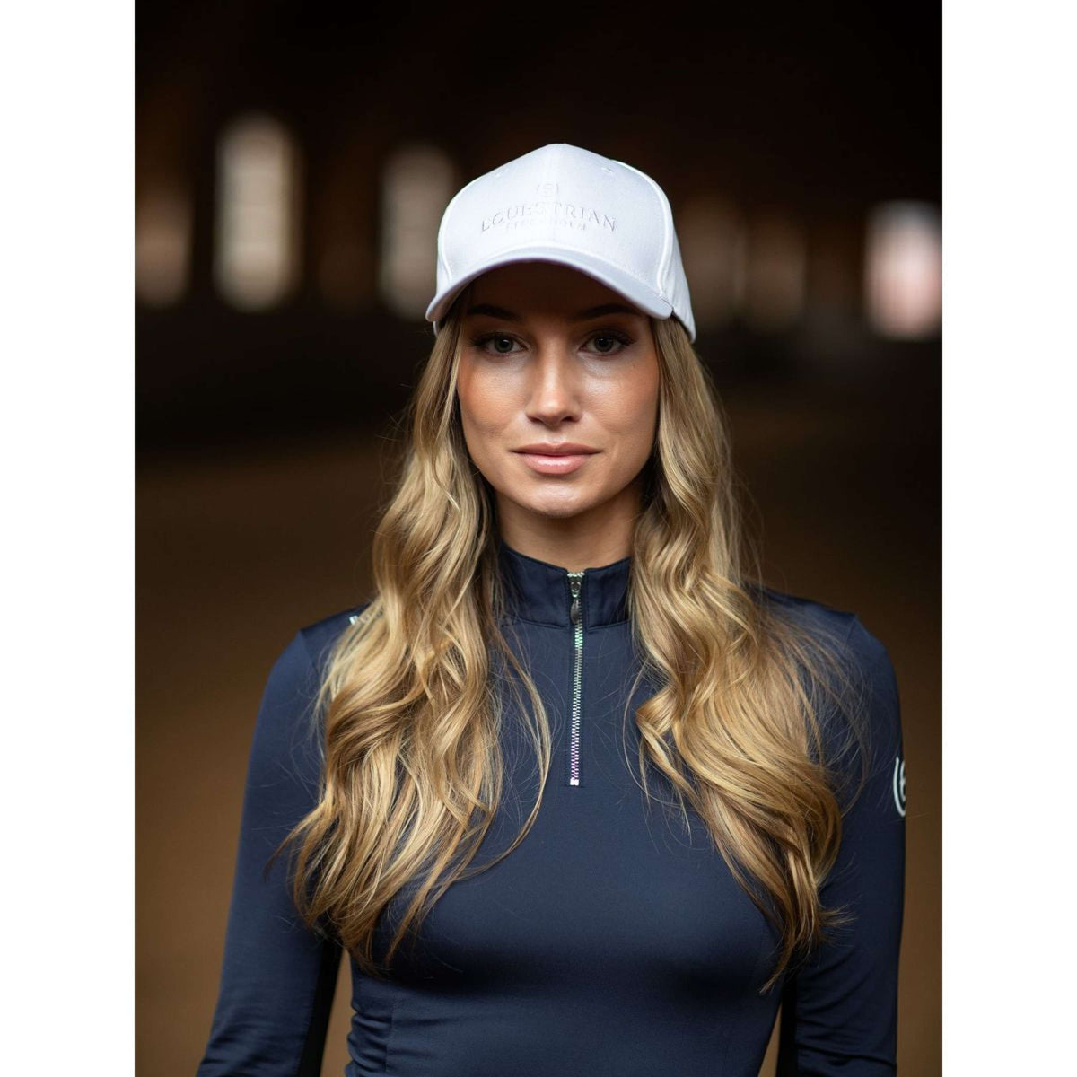 Equestrian Stockholm Cappello Bianco