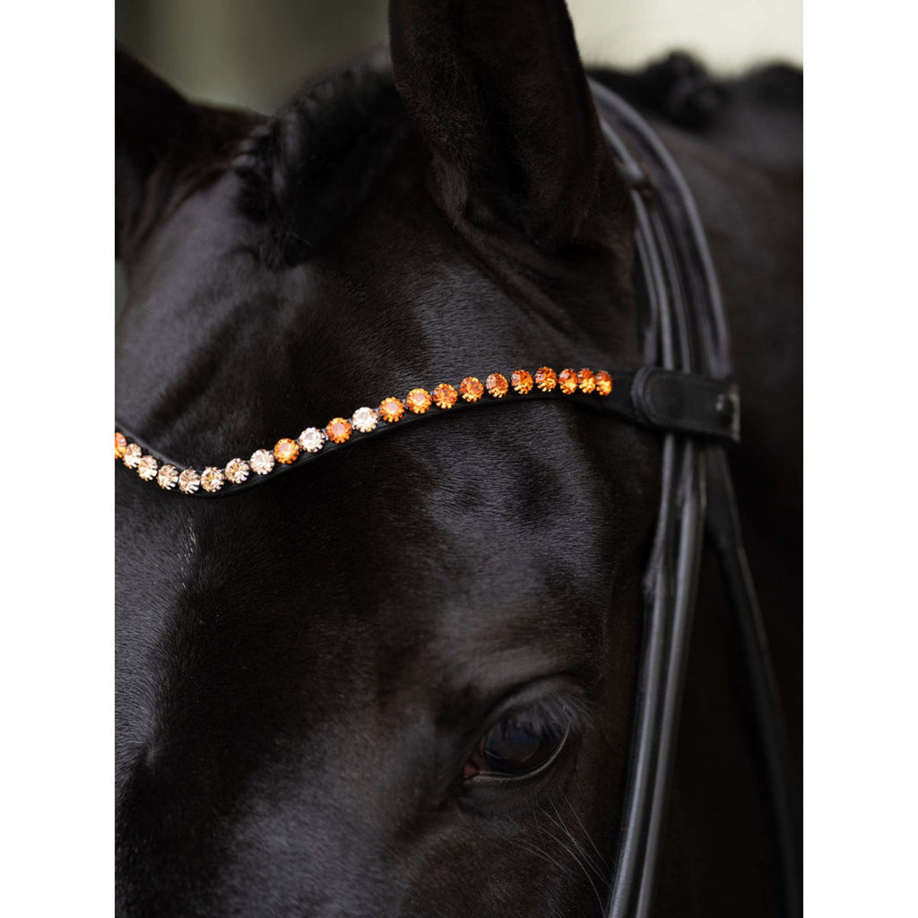 Equestrian Stockholm Frontalino Faded 8mm Chestnut