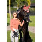 Equestrian Stockholm Cuffietta Modern Coral