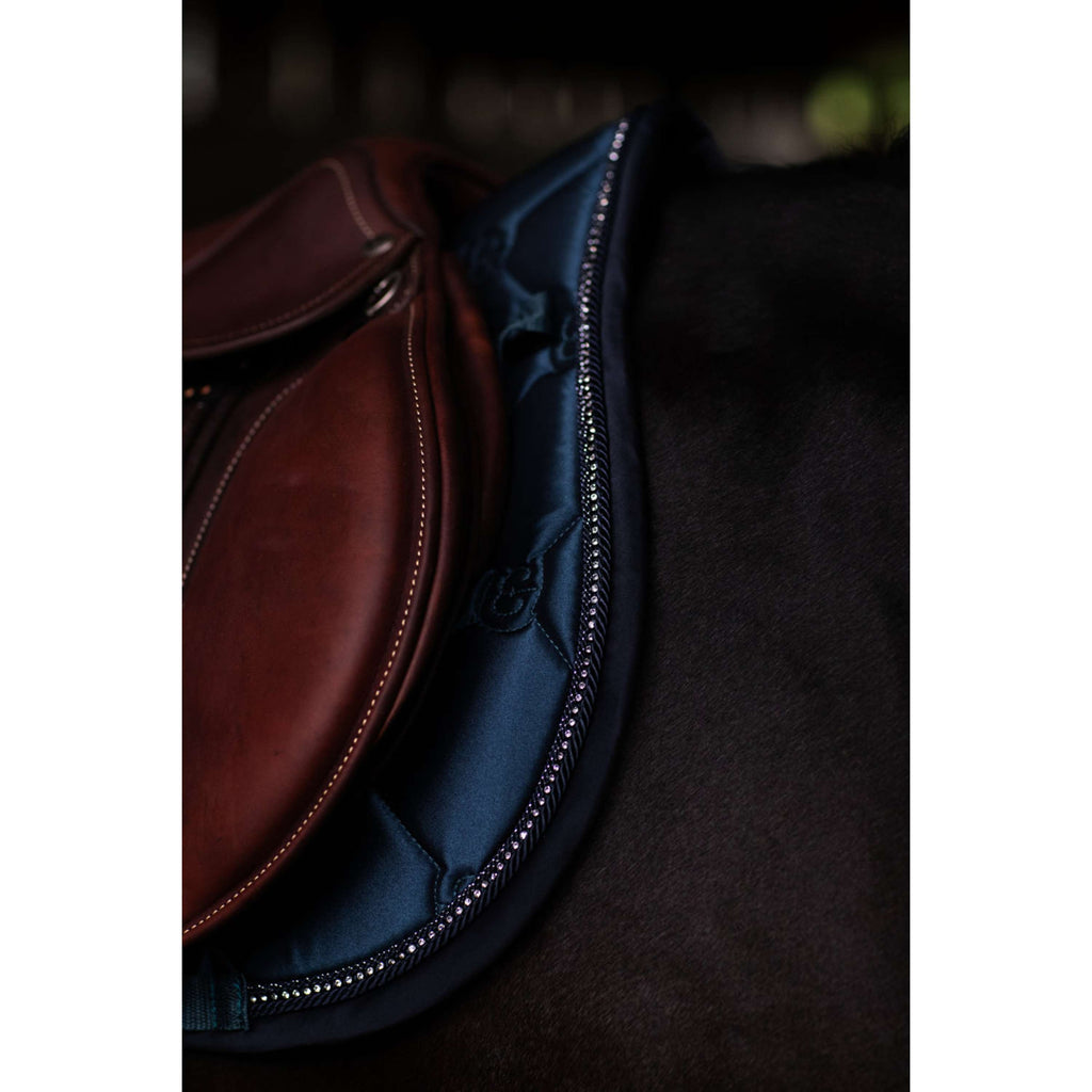 Equestrian Stockholm Sottosella Crystal Shine Saltando Blue Meadow
