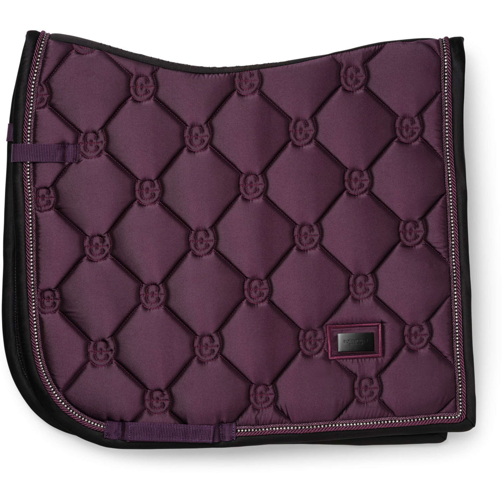 Equestrian Stockholm Sottosella Crystal Shine Dressage Mauve Wine