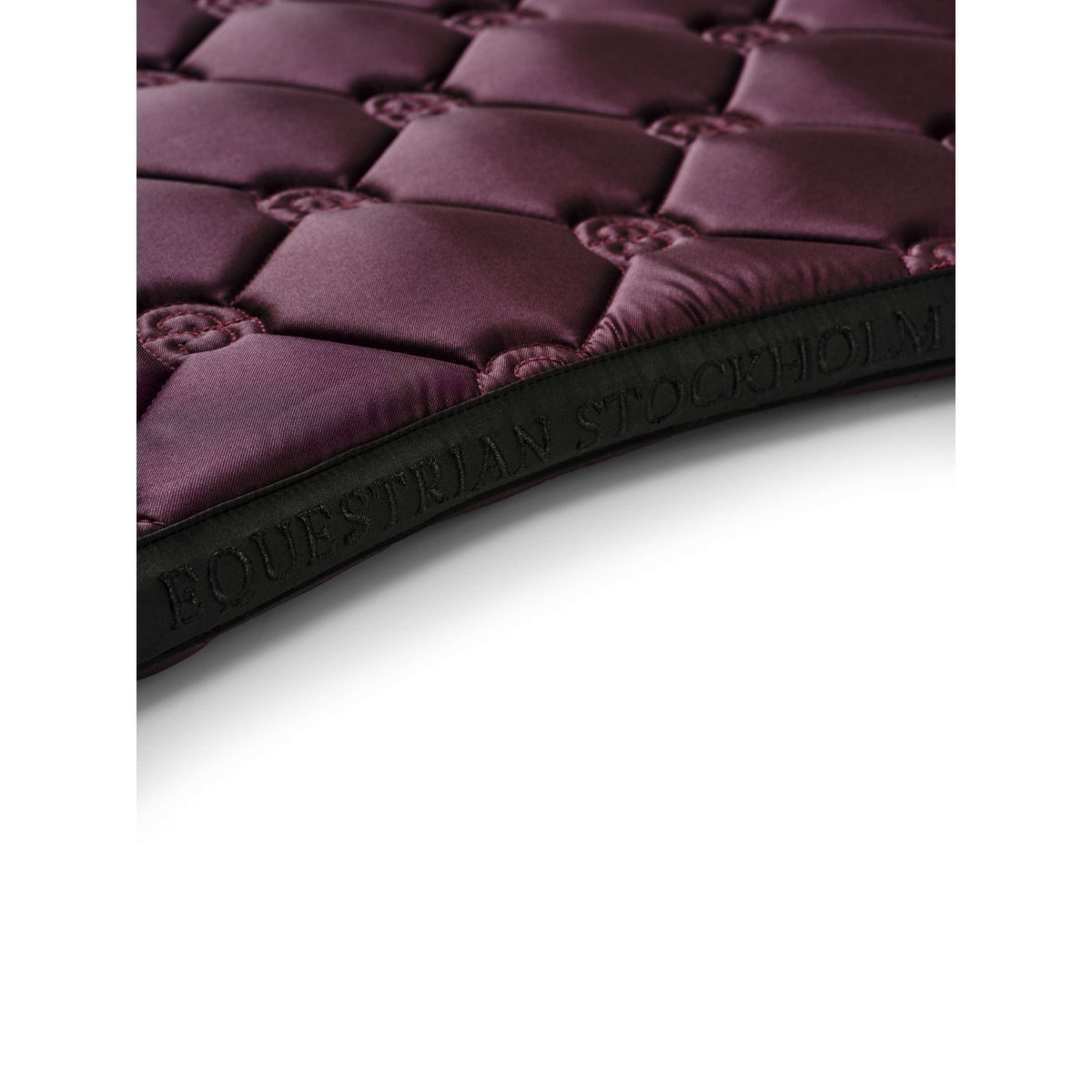 Equestrian Stockholm Sottosella Crystal Shine Dressage Mauve Wine