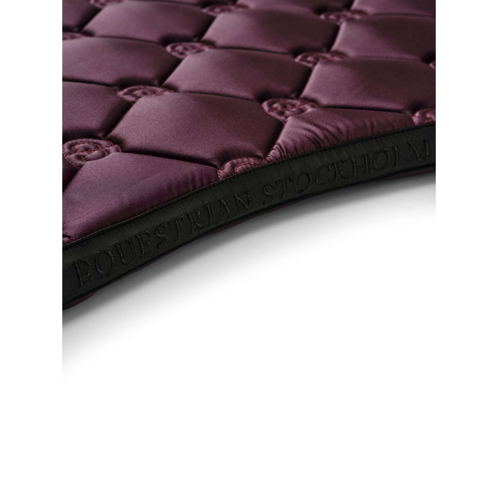 Equestrian Stockholm Sottosella Crystal Shine Dressage Mauve Wine