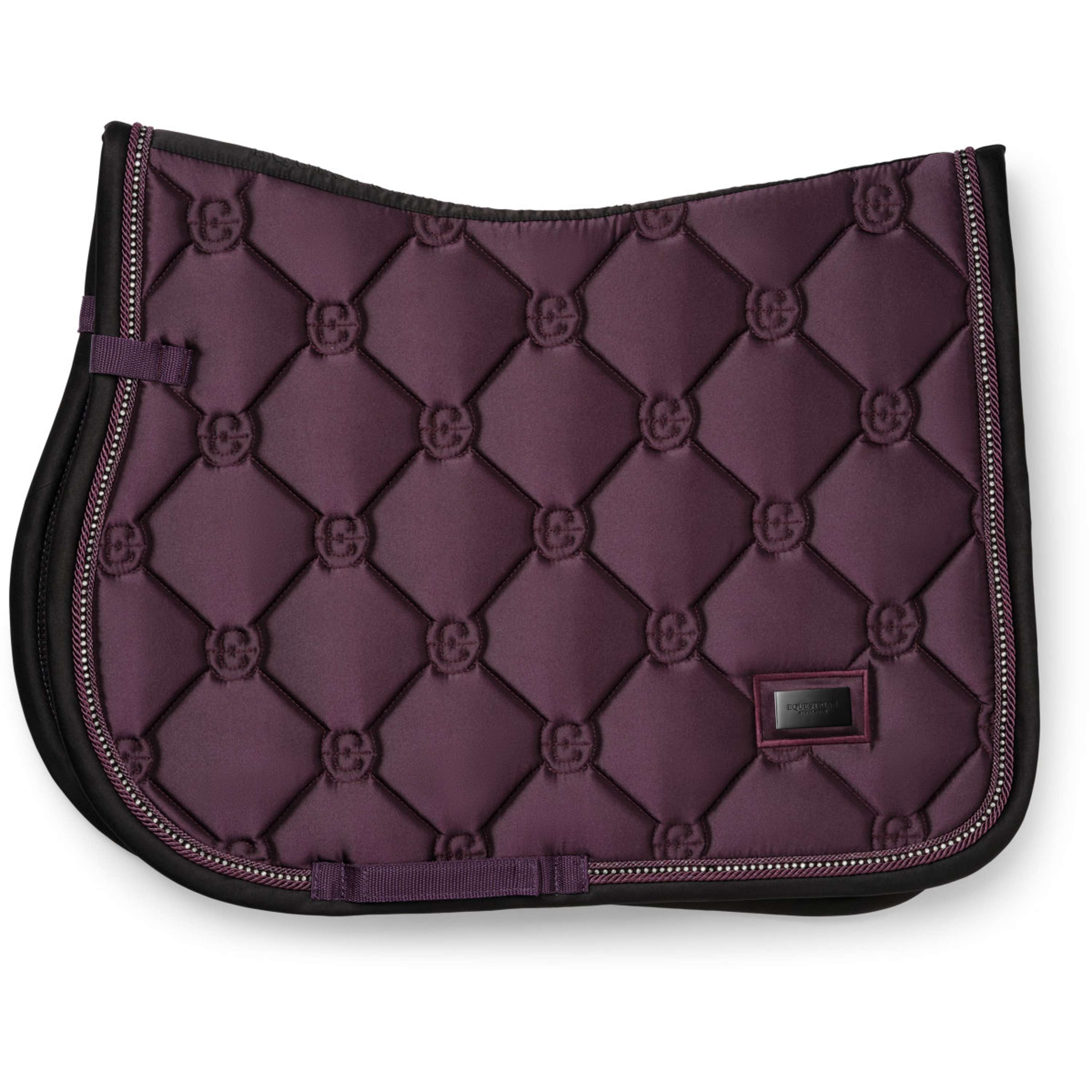 Equestrian Stockholm Sottosella Crystal Shine Saltando Mauve Wine