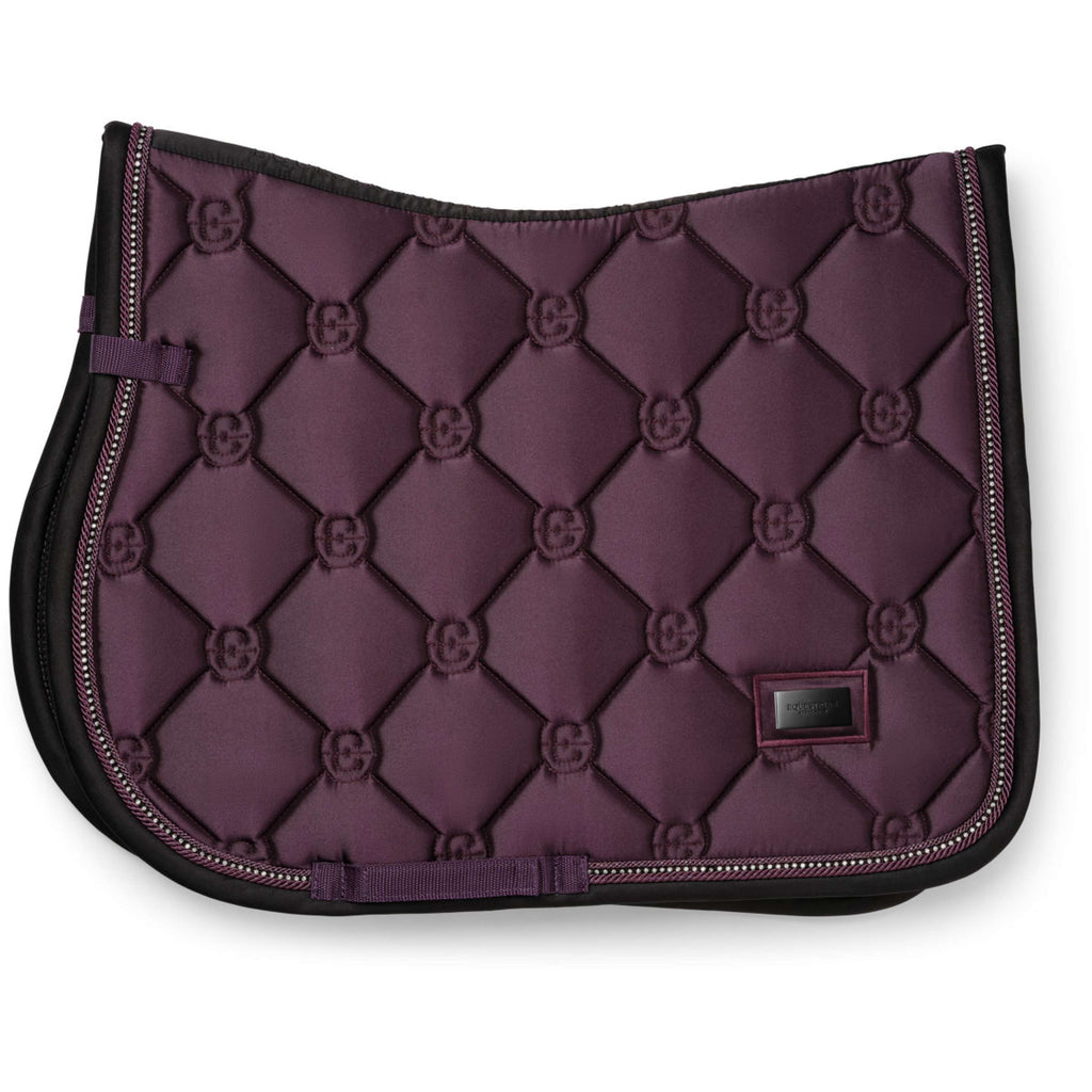 Equestrian Stockholm Sottosella Crystal Shine Saltando Mauve Wine