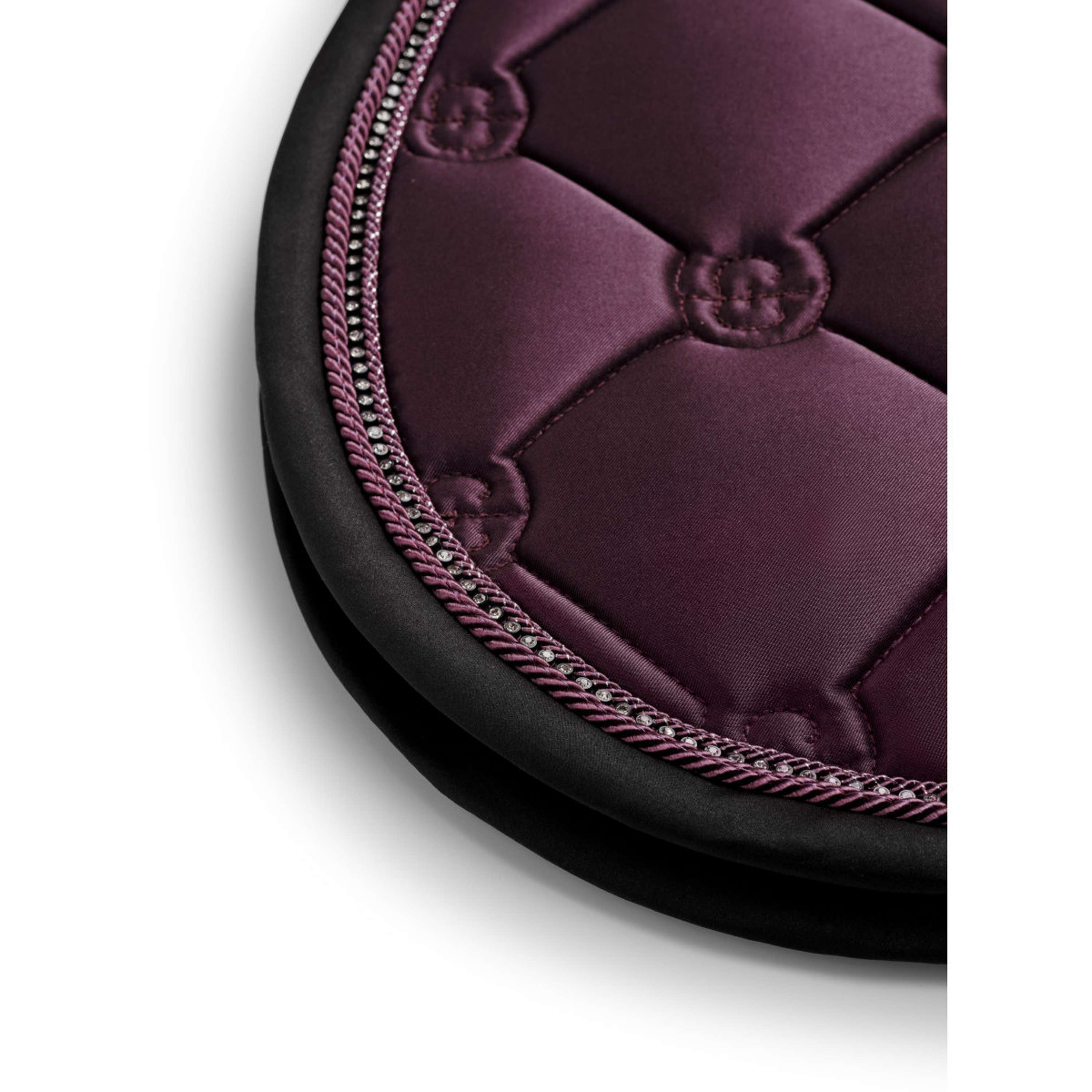Equestrian Stockholm Sottosella Crystal Shine Saltando Mauve Wine