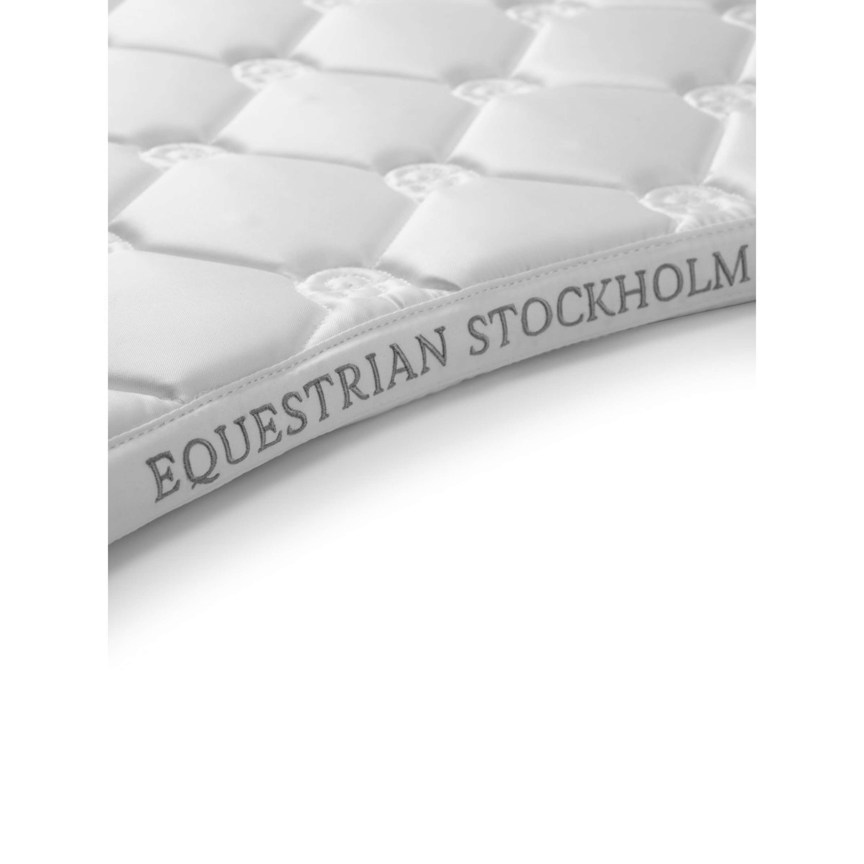 Equestrian Stockholm Sottosella Crystal Shine Saltando Bianco