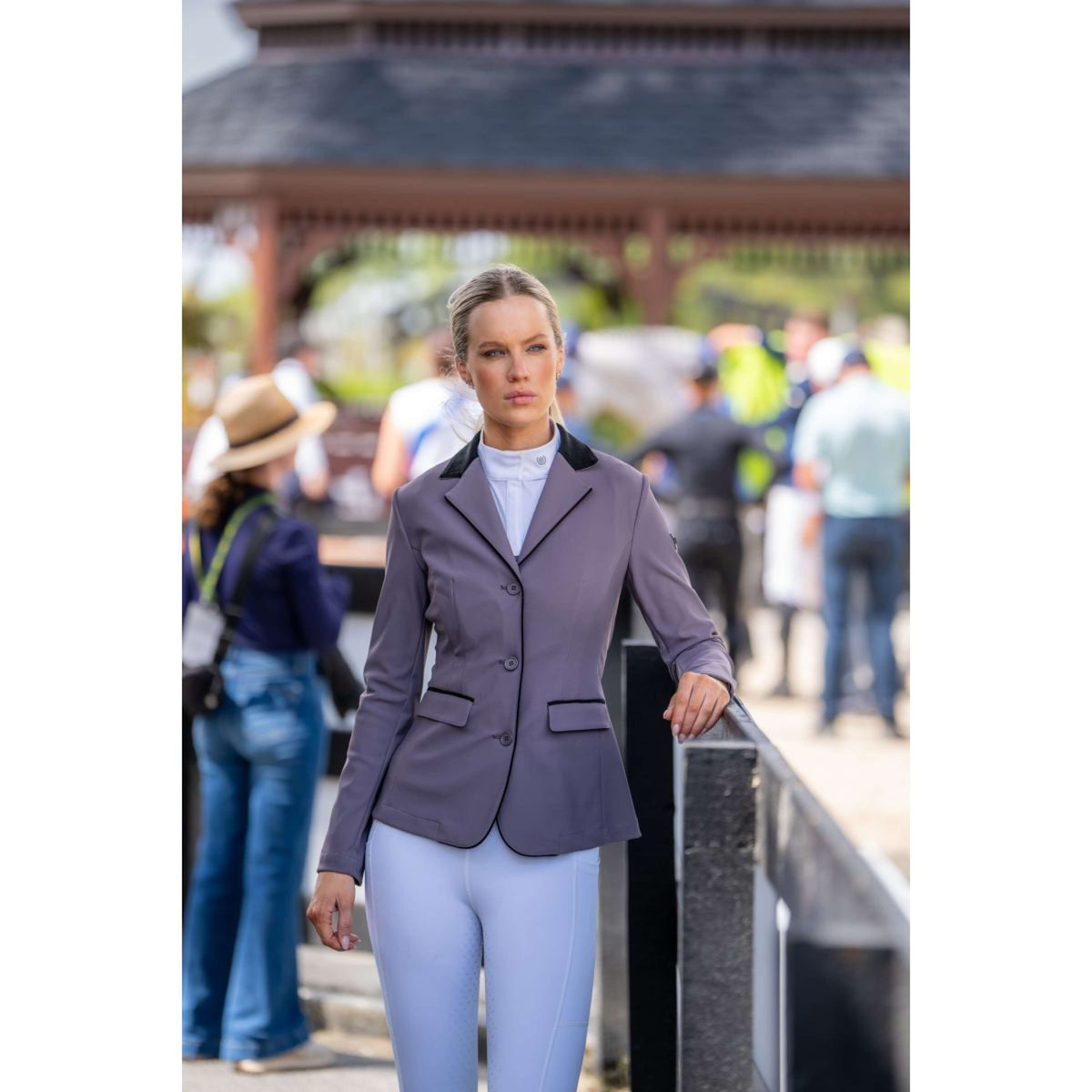 Equestrian Stockholm Giacca da Competizione Classic Dark Violet