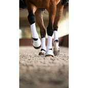Equestrian Stockholm Stivaletti a Campana White Silver