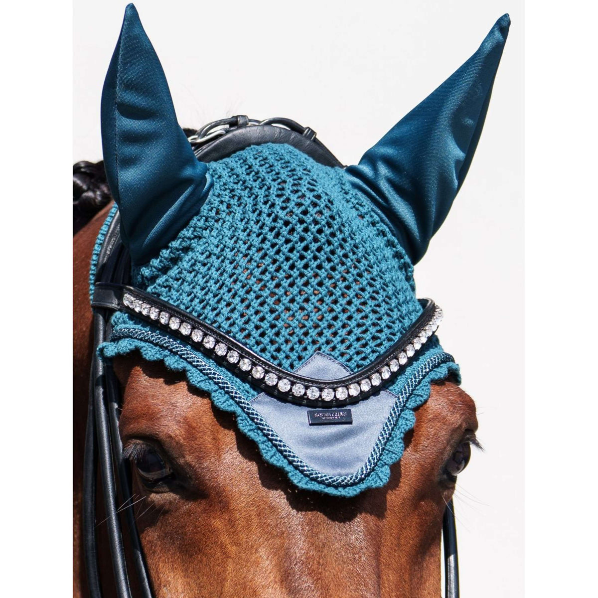 Equestrian Stockholm Cuffietta Teal Blue